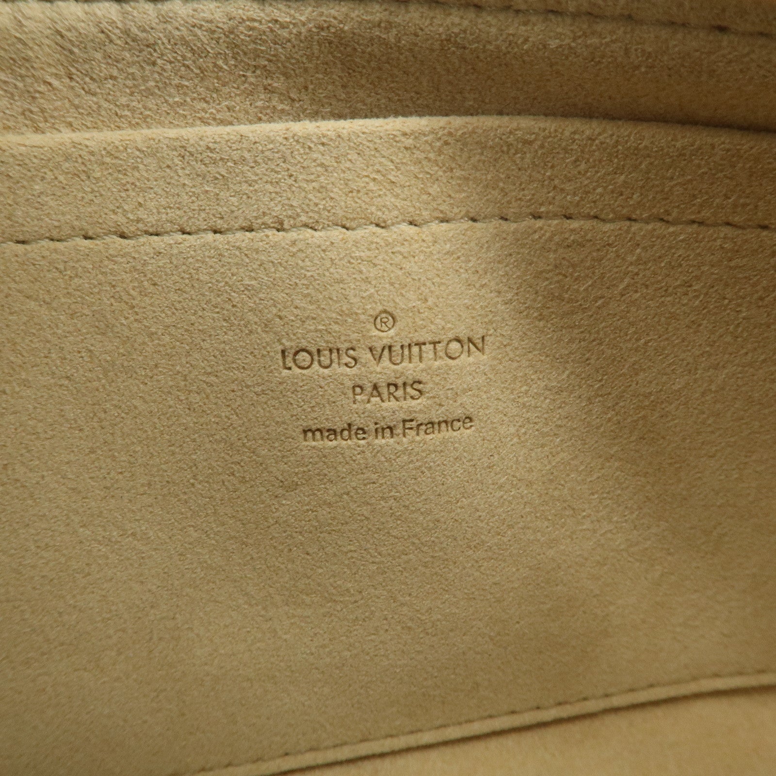 Louis Vuitton Damier Azur Pochette Milla MM Mini Pouch N60027