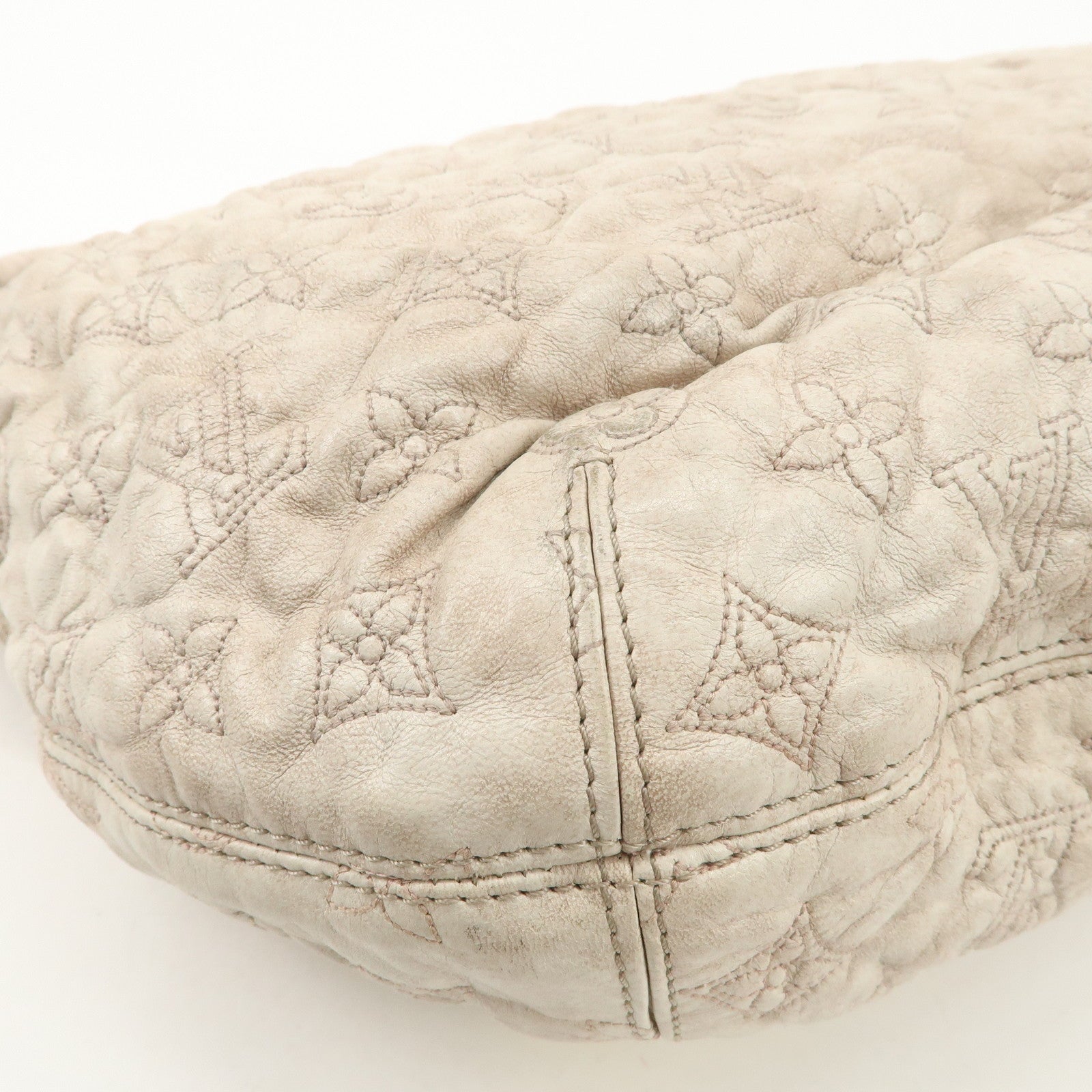 Louis Vuitton Leather Monogram O Lamp Nimbs GM Shoulder Bag M95423 Used