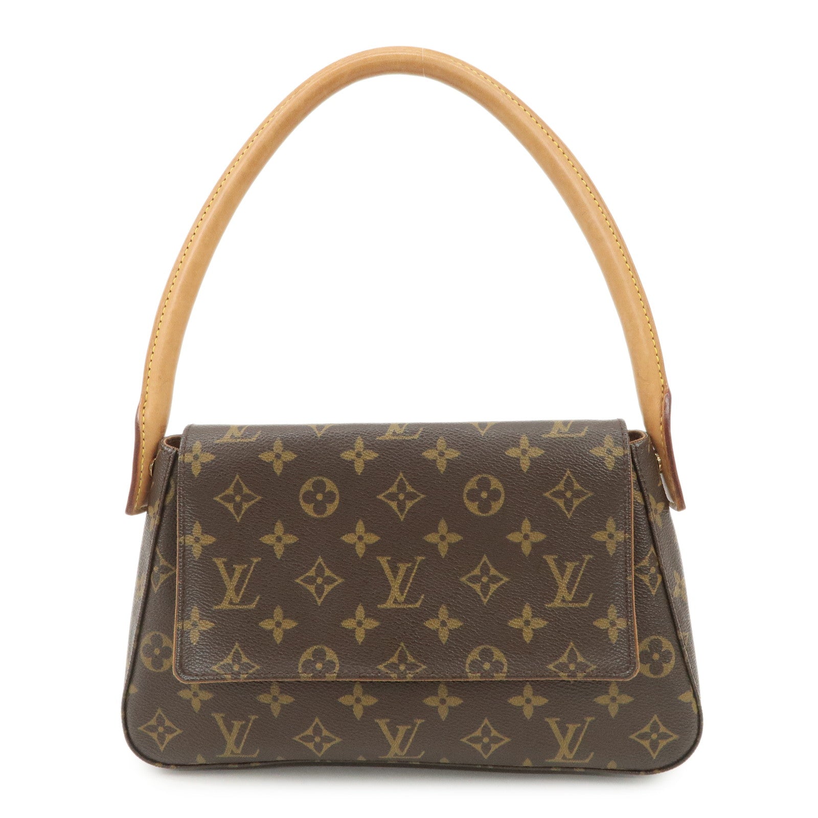 Louis Vuitton Monogram Mini Looping Shoulder Bag Brown M51147