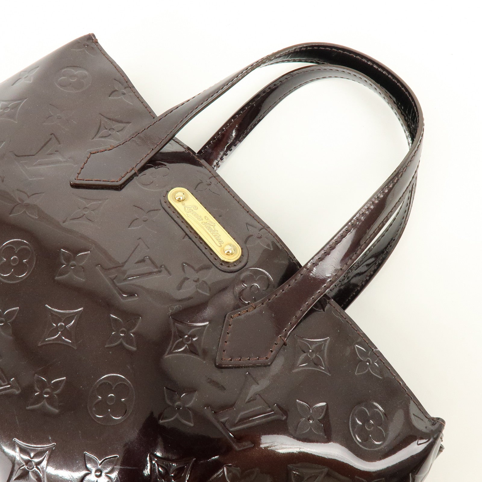 Louis Vuitton Monogram Vernis Wilshire PM Amarante M93641