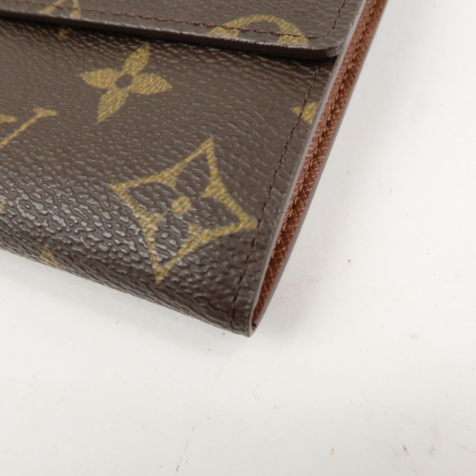 Louis Vuitton Monogram Porte Monnaie Credit Long Wallet M61726