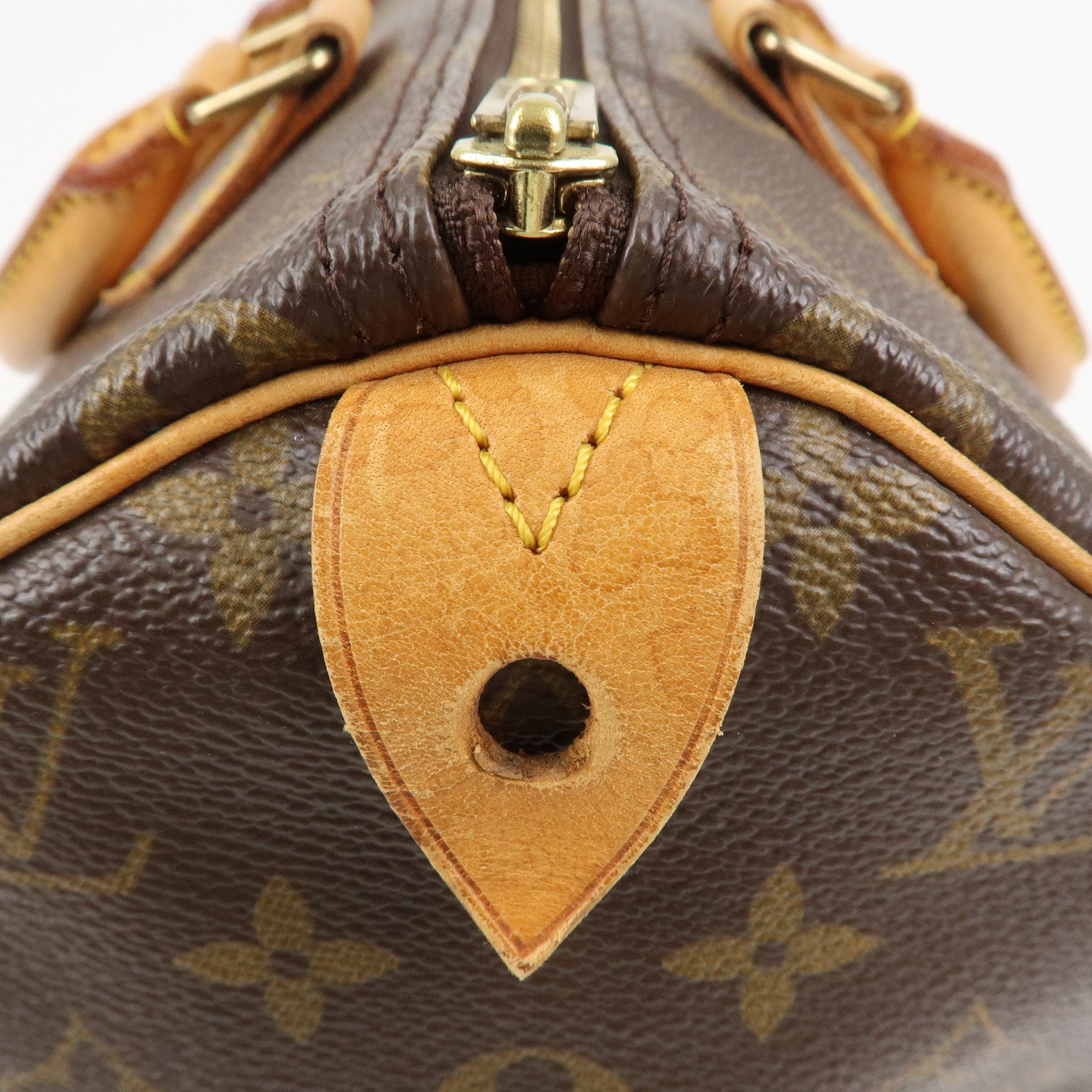Louis Vuitton Monogram Speedy 30 Boston Bag Hand Bag Brown M41526