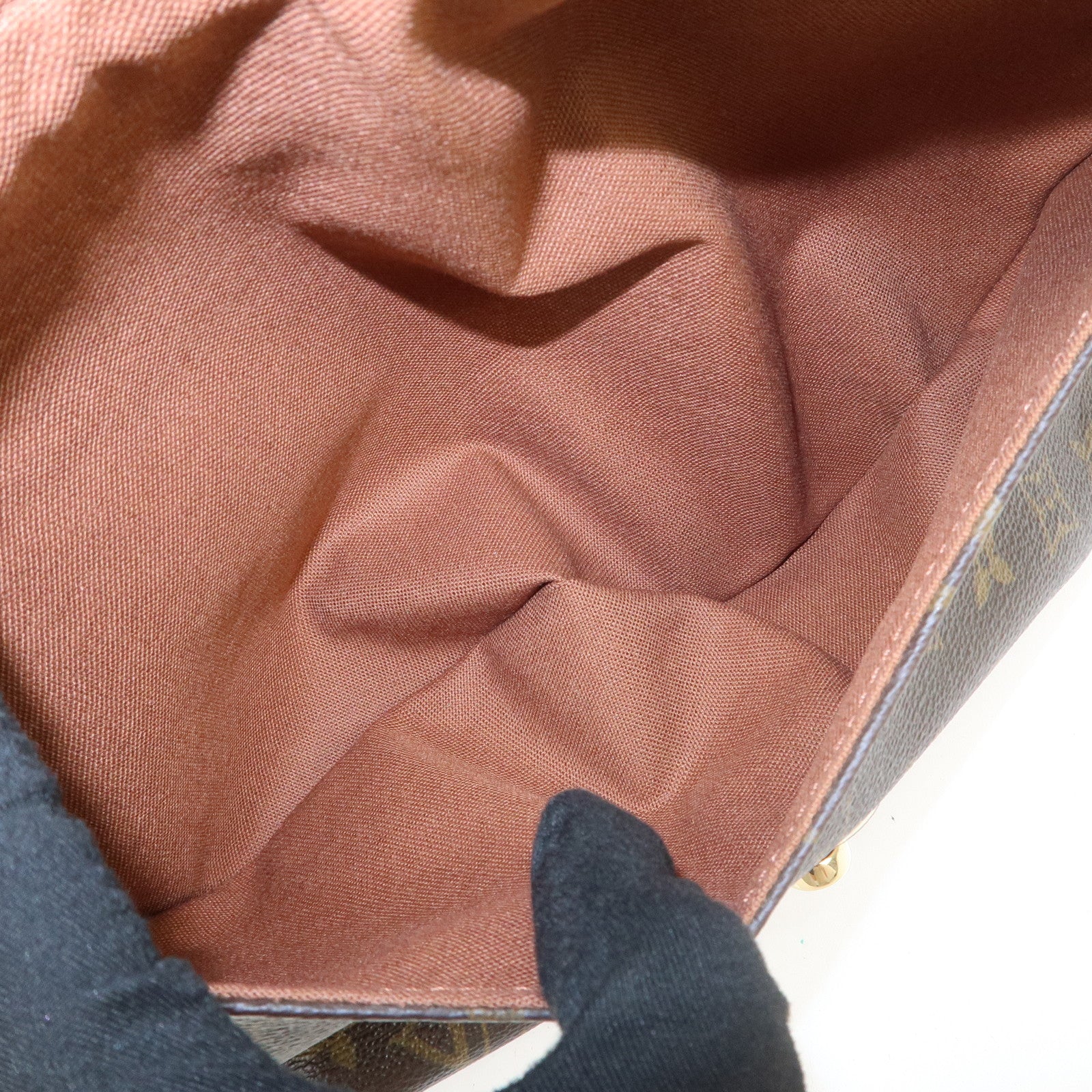 Louis Vuitton Monogram Tolum PM Shoulder Bag Hand Bag Brown M40076