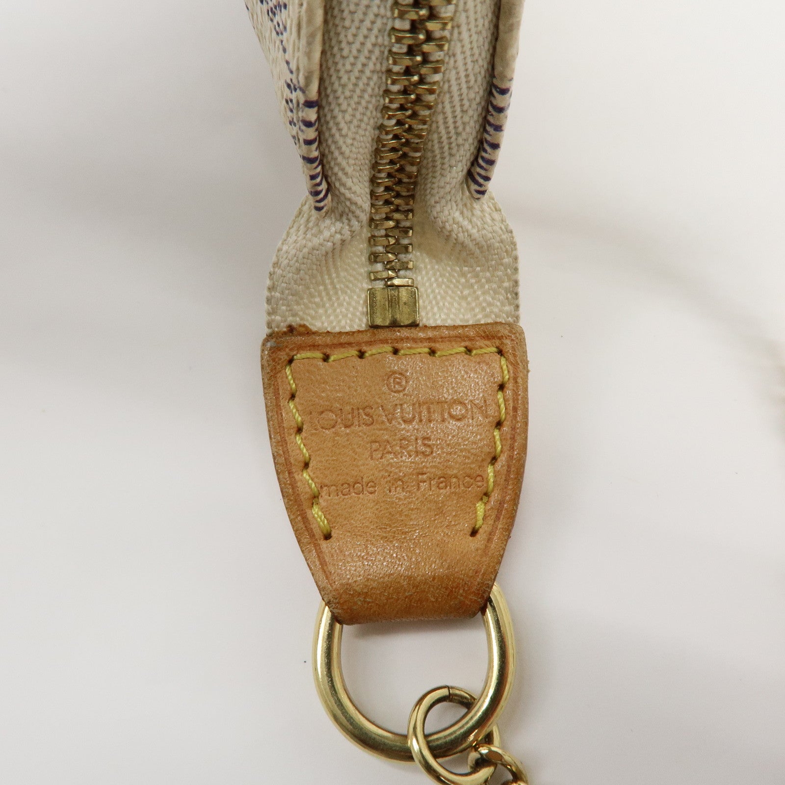 Louis Vuitton Damier Azur Mini Pochette Accesoire Pouch N58010