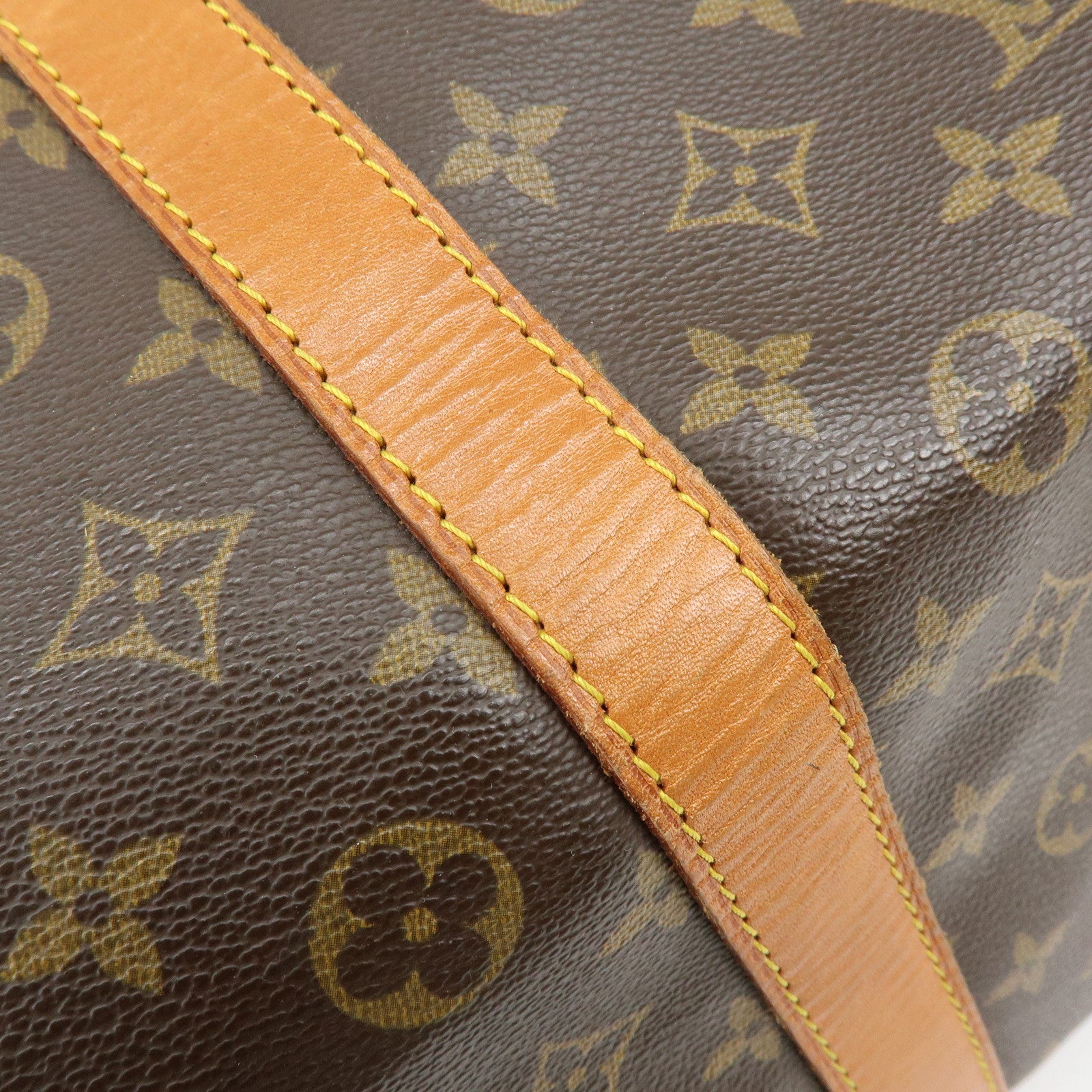 Louis Vuitton Monogram Keep All Bandouliere 60 Boston Bag M41412