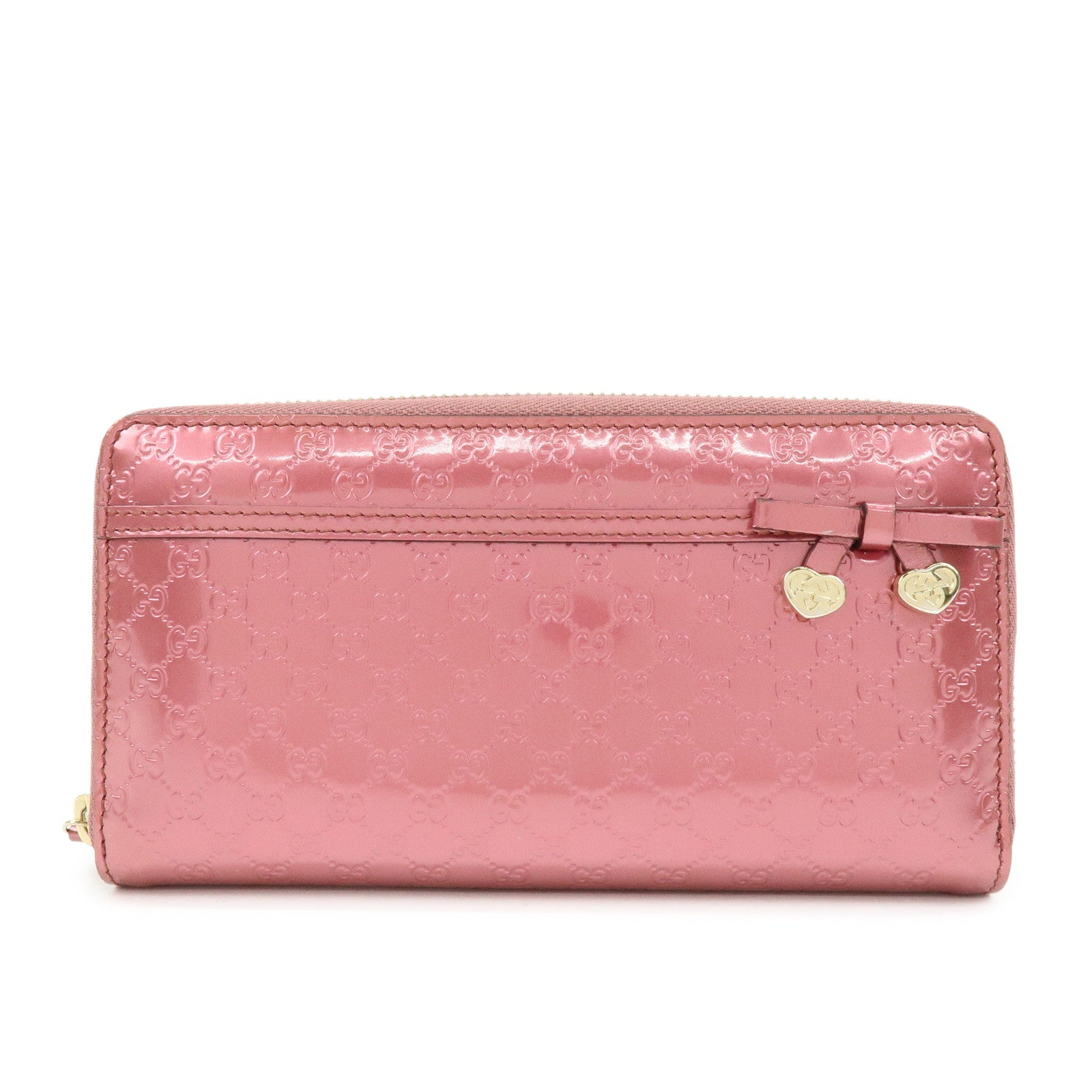 GUCCI Interlocking G Lovely Heart Microguccissima Wallet 307997