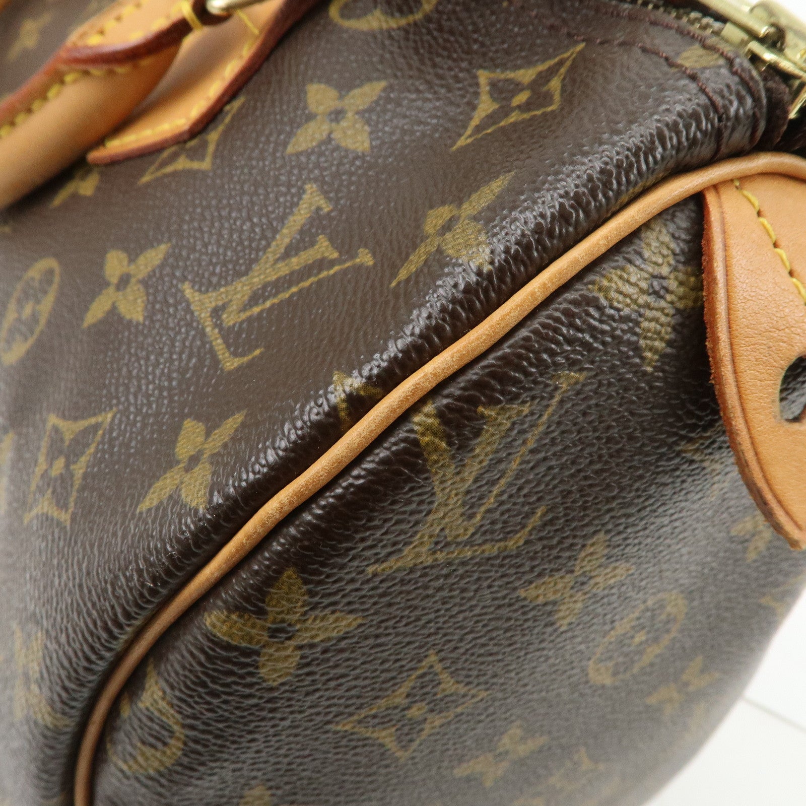 Louis Vuitton Monogram Speedy 30 Boston Bag Hand Bag Brown M41526