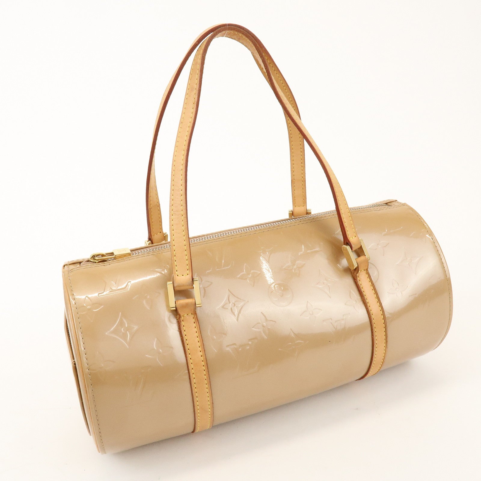 Louis Vuitton Monogram Vernis Bedford Hand Bag Noisette M91329