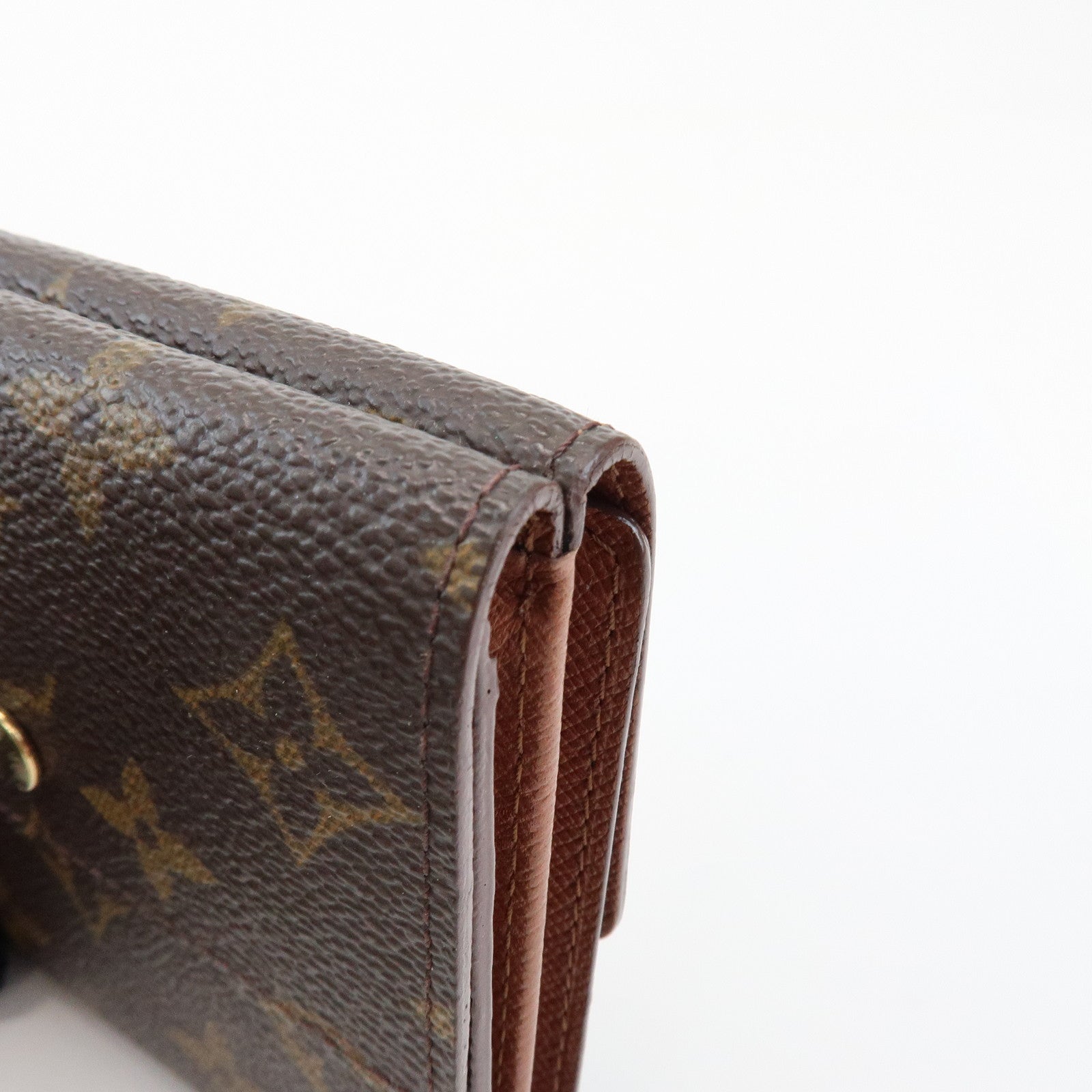 Louis Vuitton Monogram Set of 2 Bi- fold Wallets Brown M61652