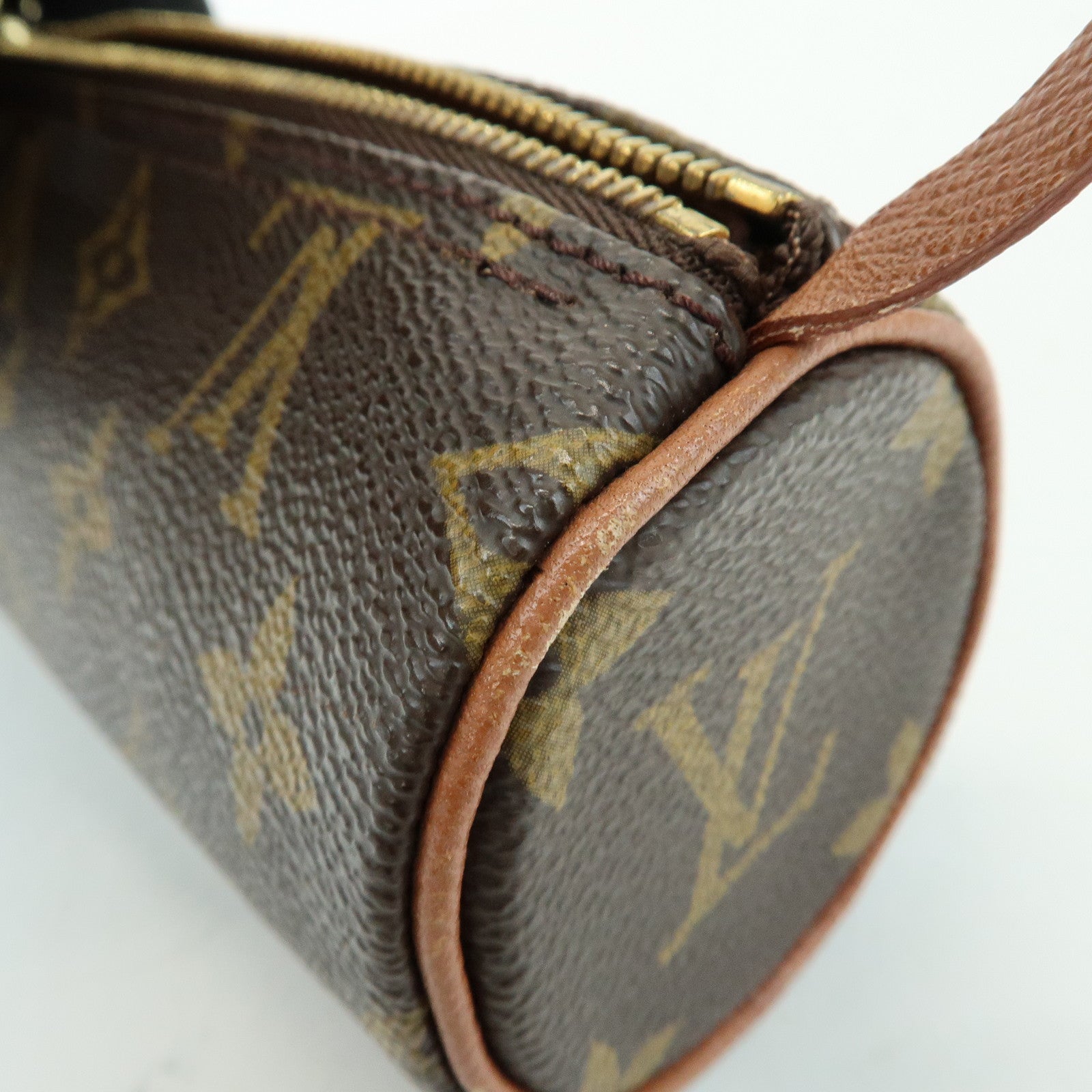 Louis Vuitton Monogram Mini Pouch for Papillon Bag Brown
