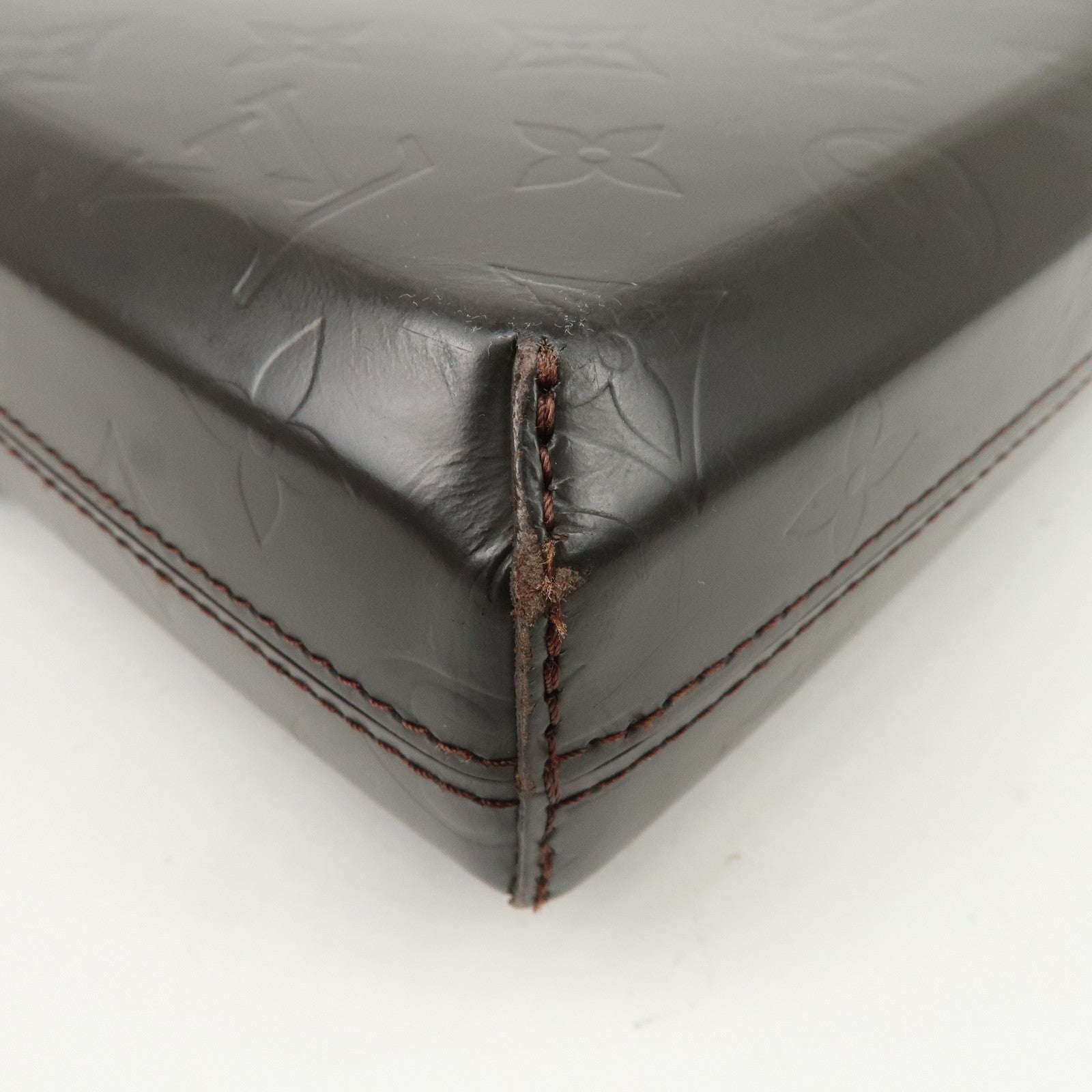 Louis Vuitton Monogram Bobby Leather Shoulder Bag Cafe Brown M46520 Used