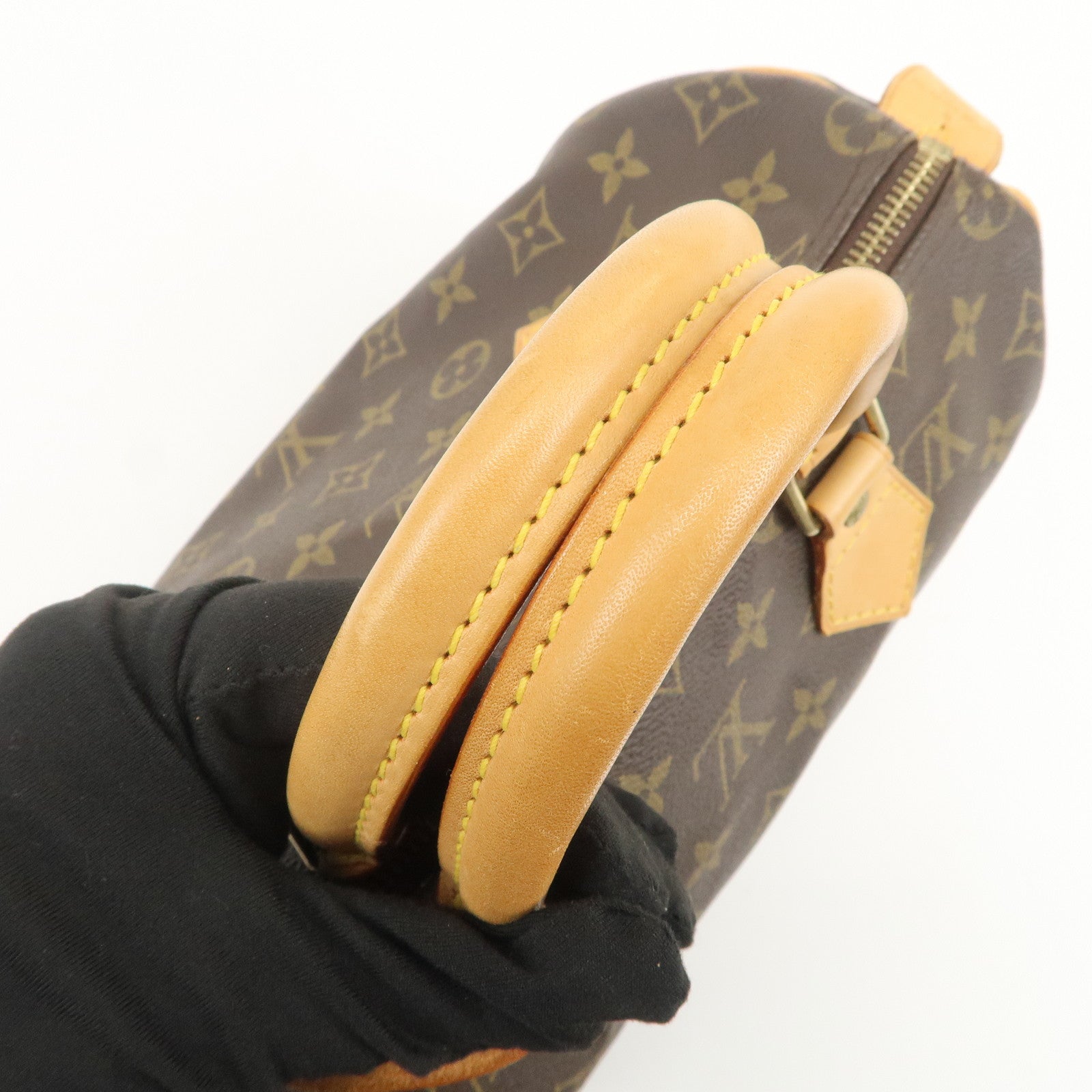 Louis Vuitton Monogram Speedy 25 Boston Bag Hand Bag Brown M41528
