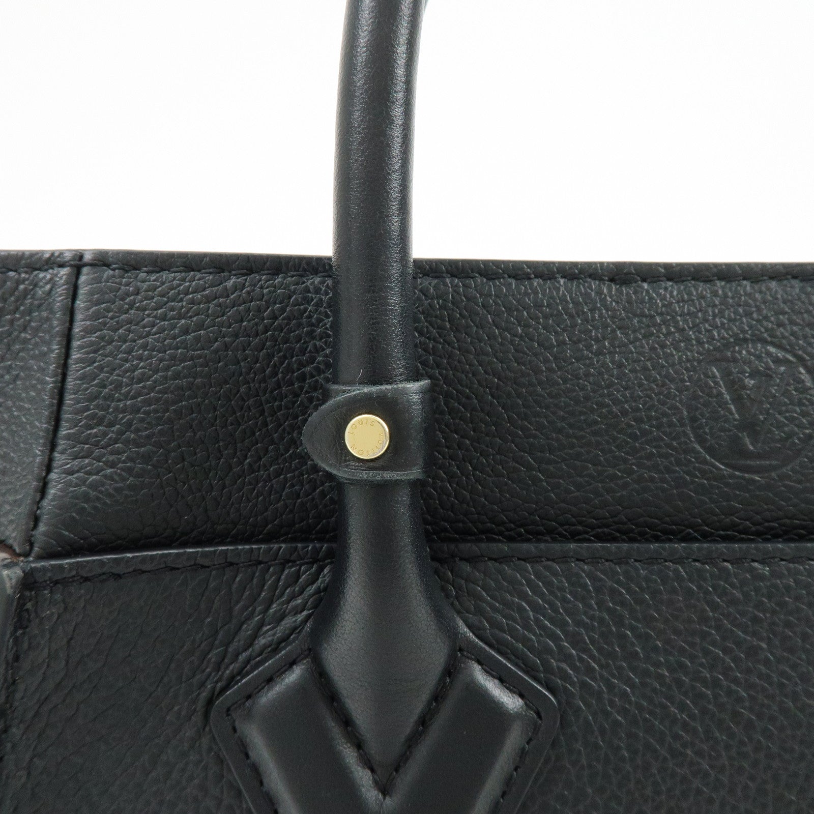Louis Vuitton Monogram On My Side PM Canvas Leather 2Way Bag M57728