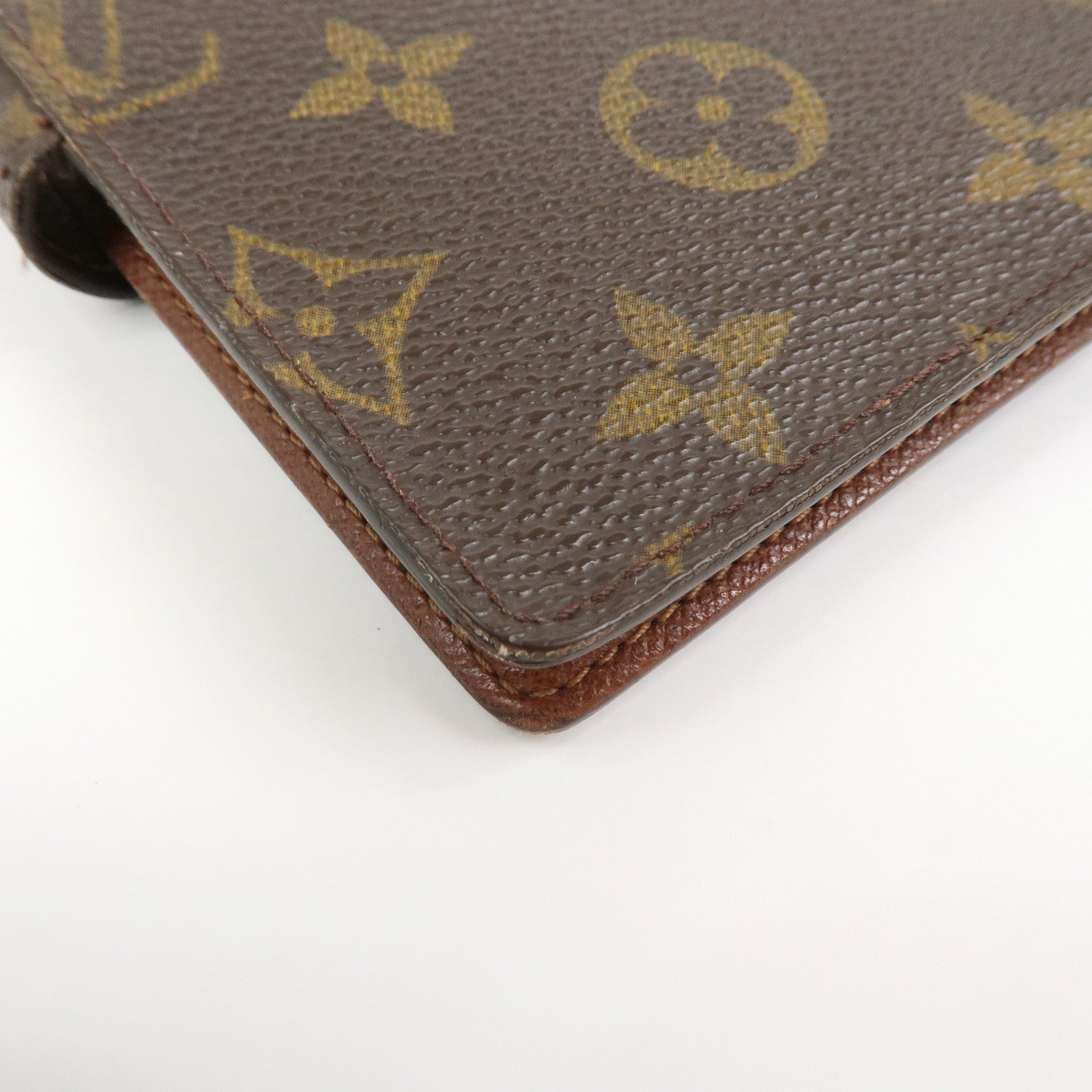 Louis Vuitton Monogram Agenda PM Planner Cover Brown R20005