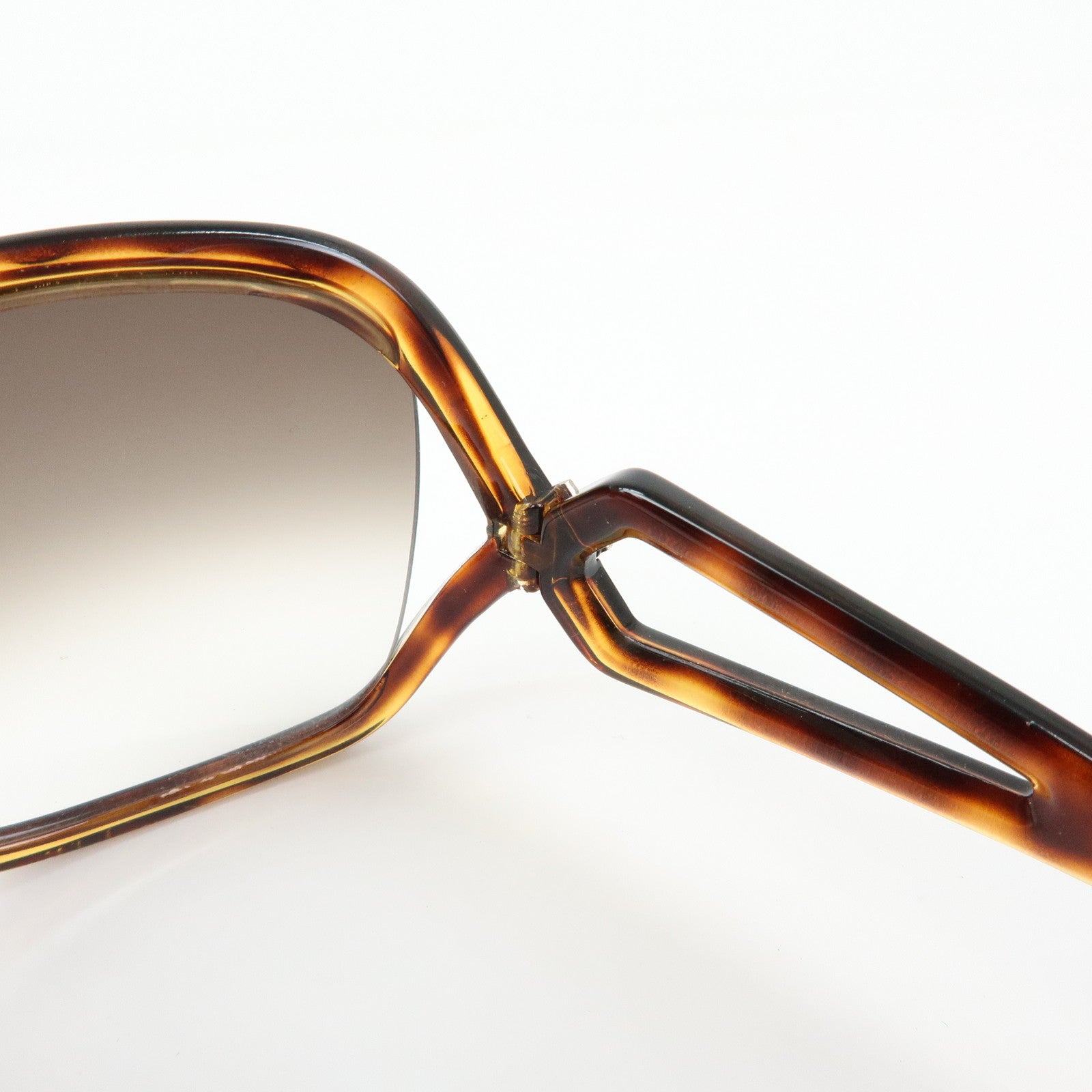 Christian Dior Canage Madrague Plastic Sunglasses Brown 64□16 120