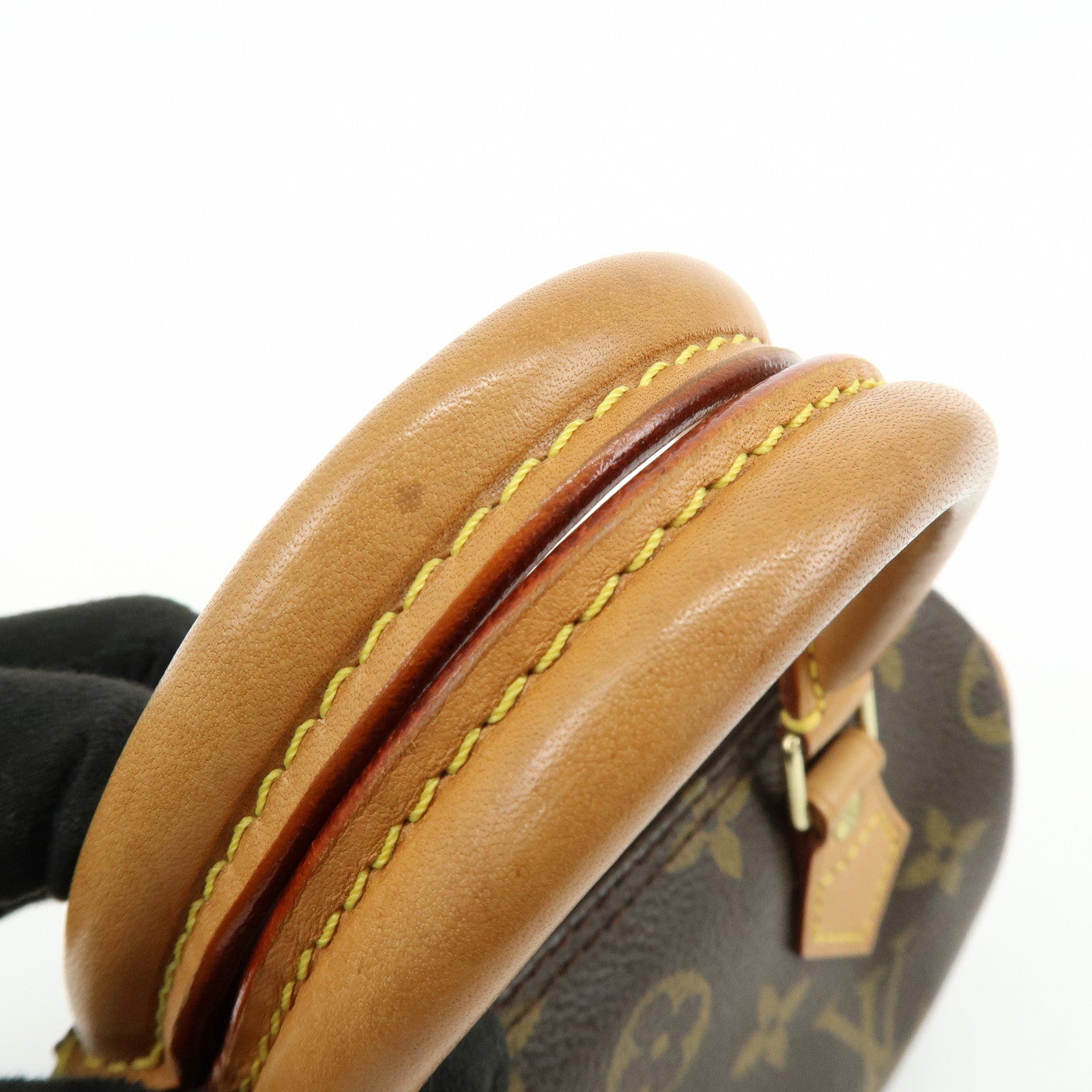 Louis Vuitton Monogram Mini Speedy Hand Bag & Strap Brown M41534