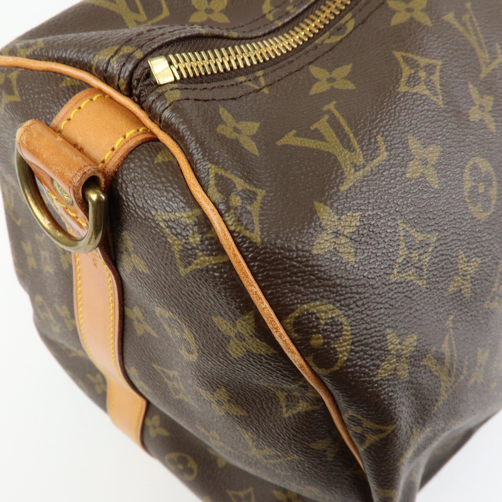 Louis Vuitton Monogram Keep All Bandouliere 55 Boston Bag M41414