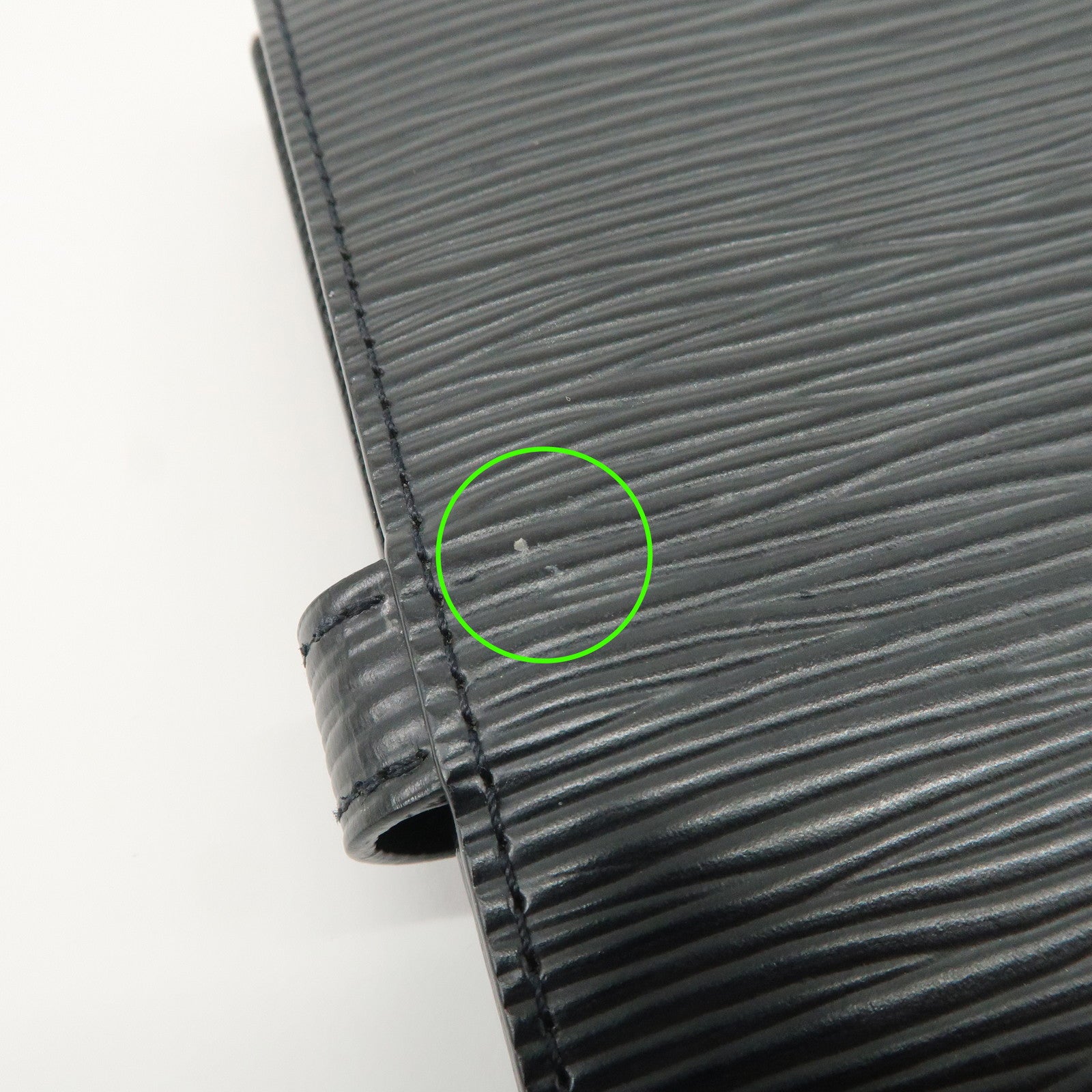 Louis Vuitton Epi Z Agenda PM Planner Cover Noir R20092