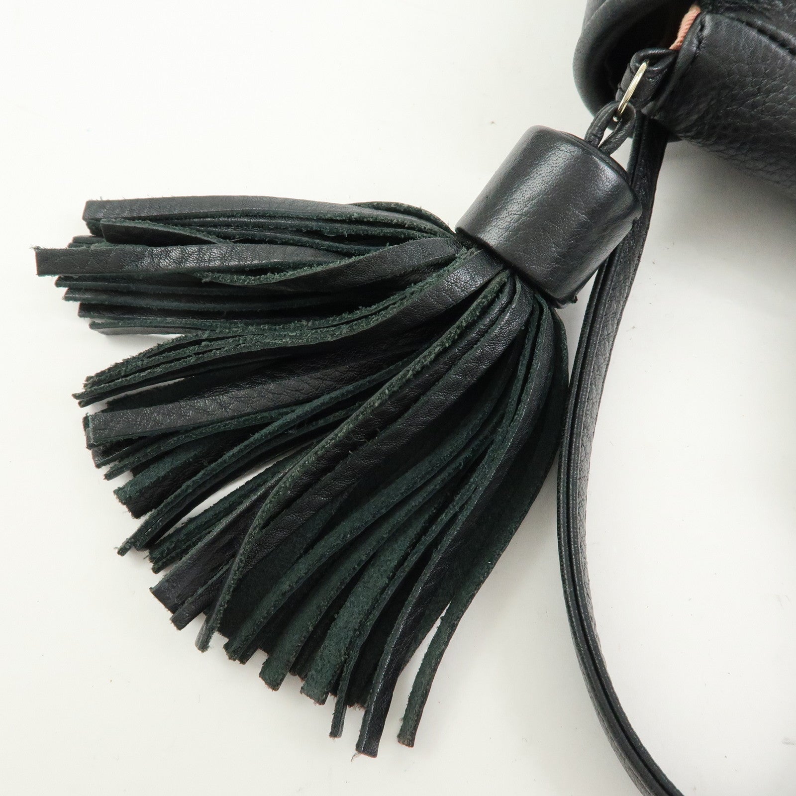 Chloe See By Chloe Leather Shoulder Bag Crossbody Bag Black