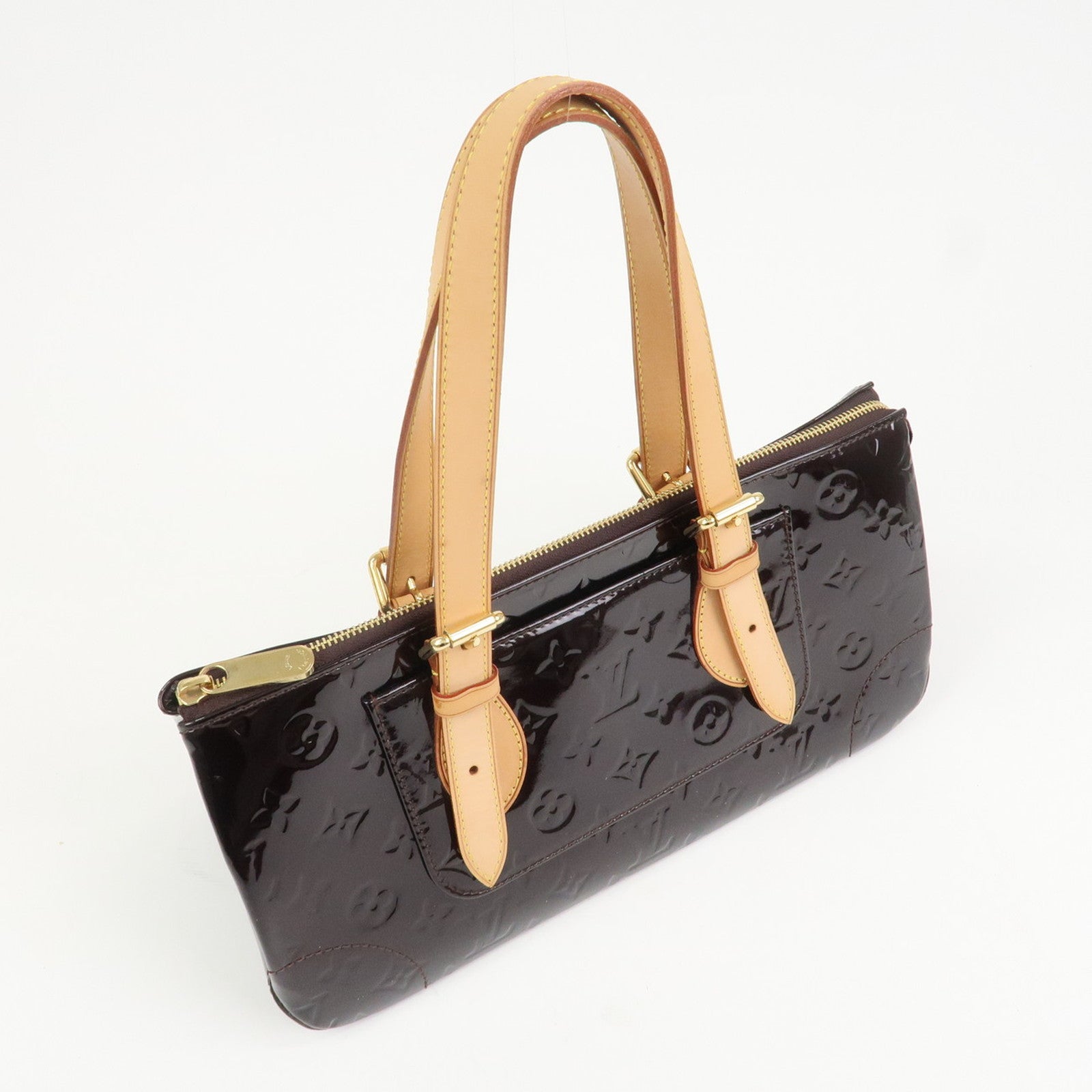 Louis Vuitton Monogram Vernis Rosewood Avenue Hand Bag M93510