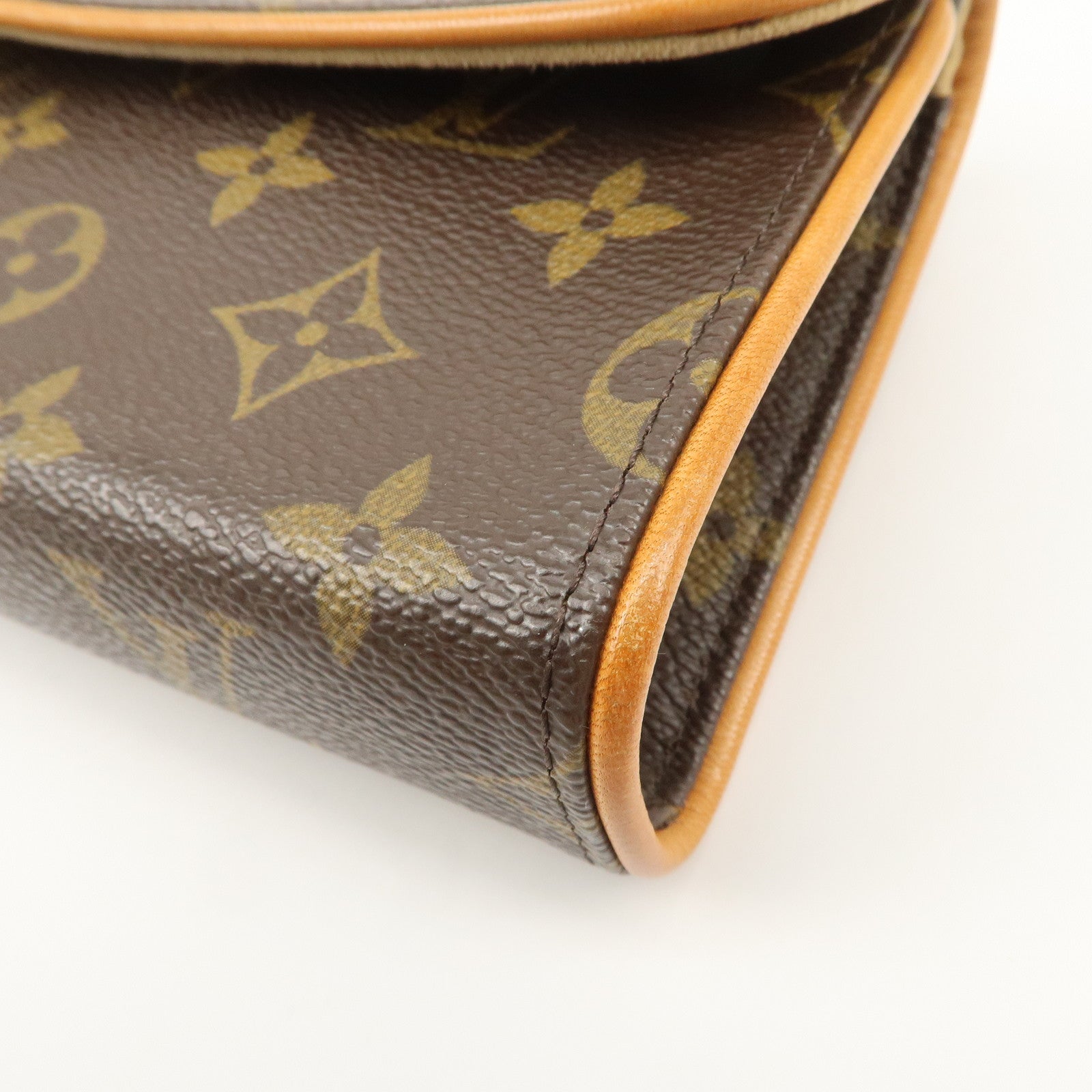 Louis Vuitton Monogram Pochette Florentine Waist Bag Belt M51855 Used