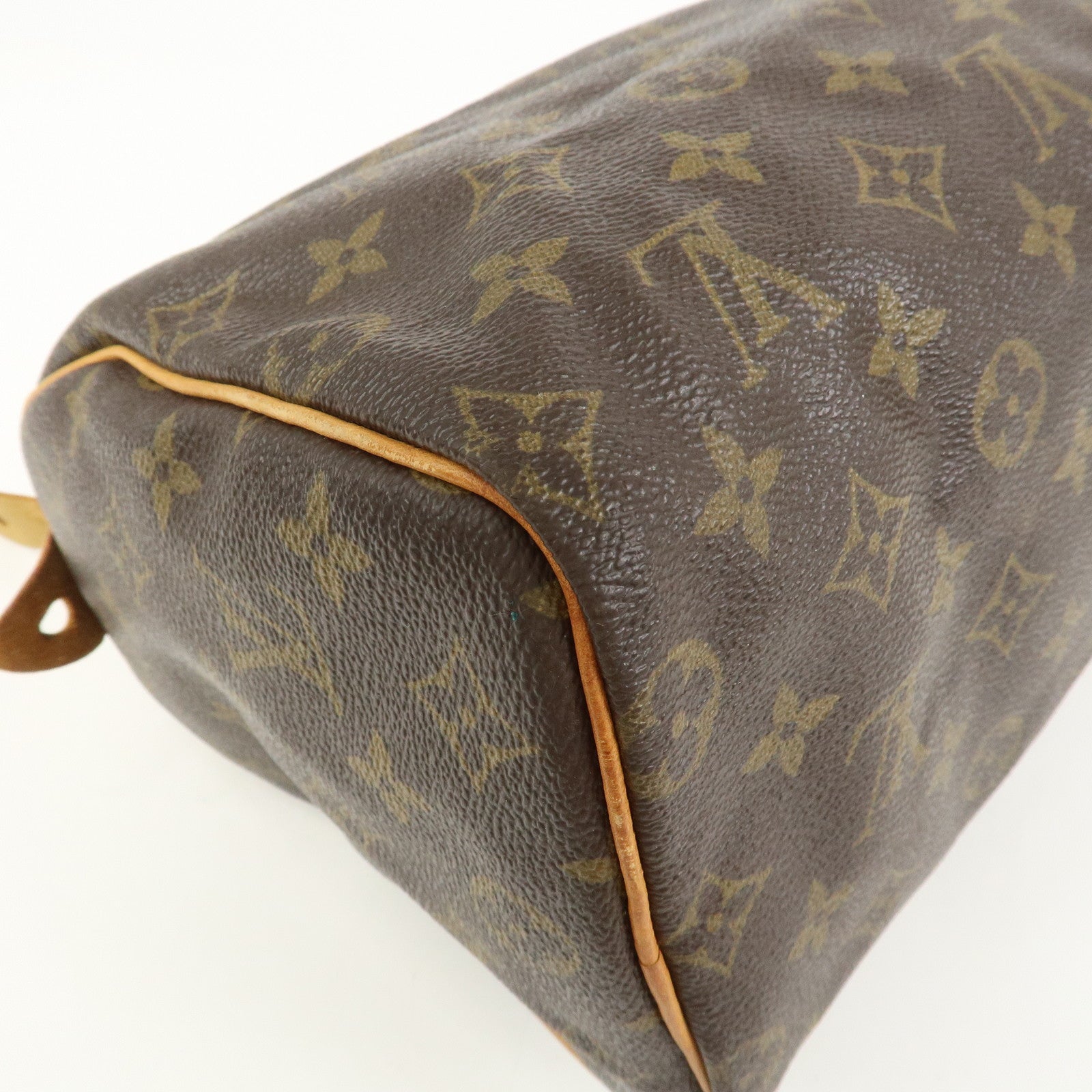 Louis Vuitton Monogram Speedy 25 Boston Bag Hand Bag Brown M41528