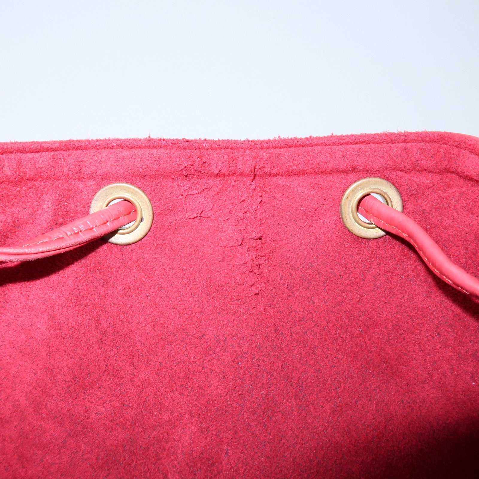 Louis Vuitton Epi Leather Noe Shoulder Bag Castilian Red M59007