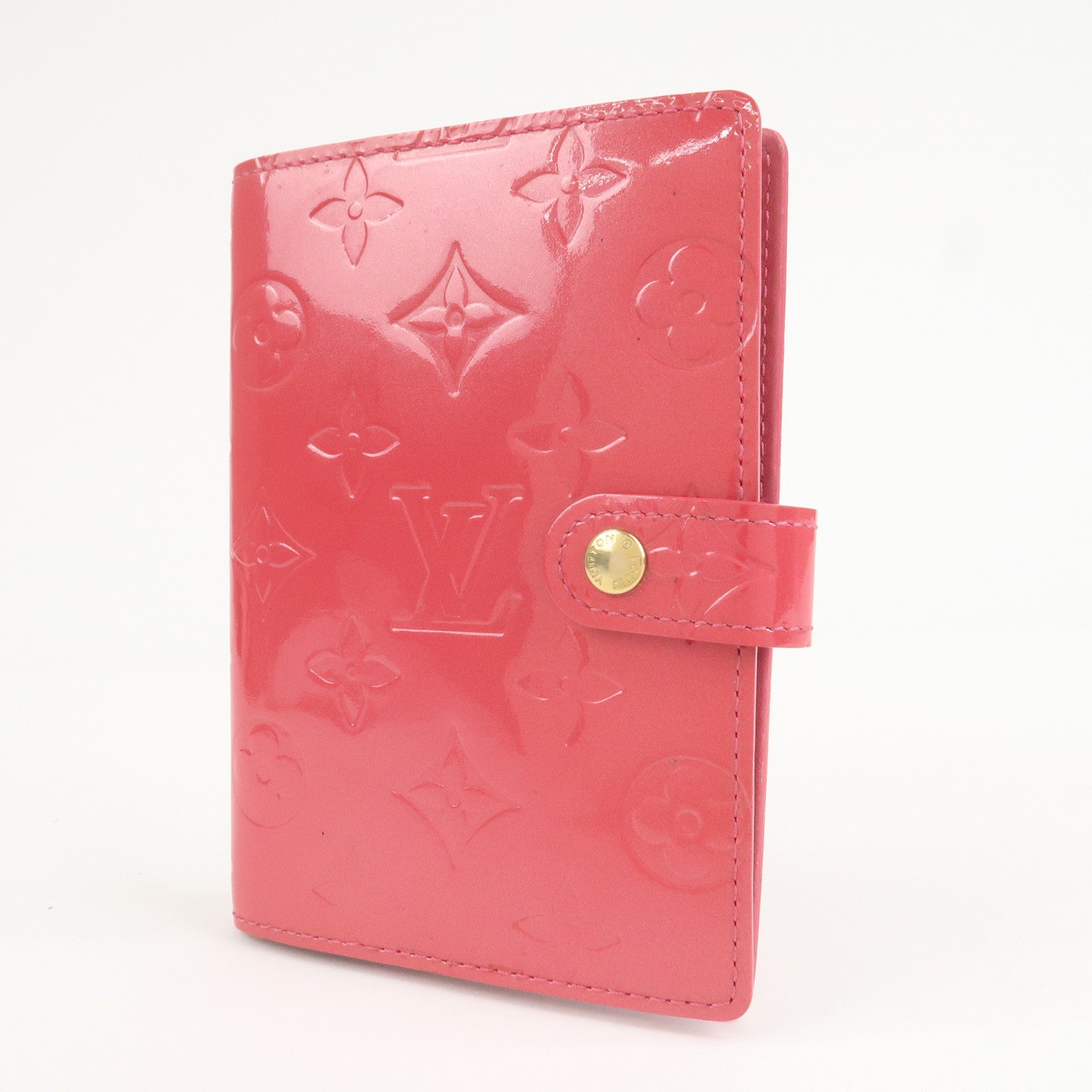 Louis Vuitton Monogram Vernis Agenda PM Planner Cover R2101F