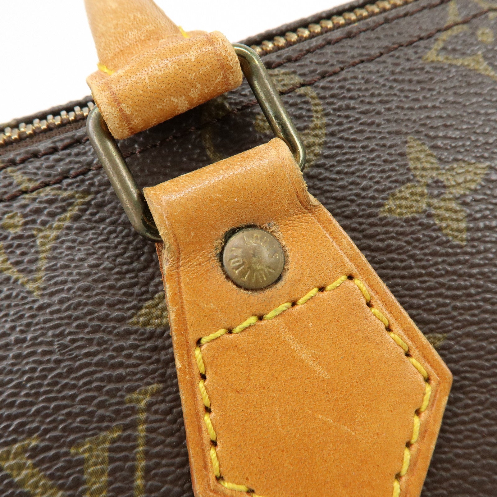 Louis Vuitton Monogram Speedy 25 Boston Bag Hand Bag Brown M41528