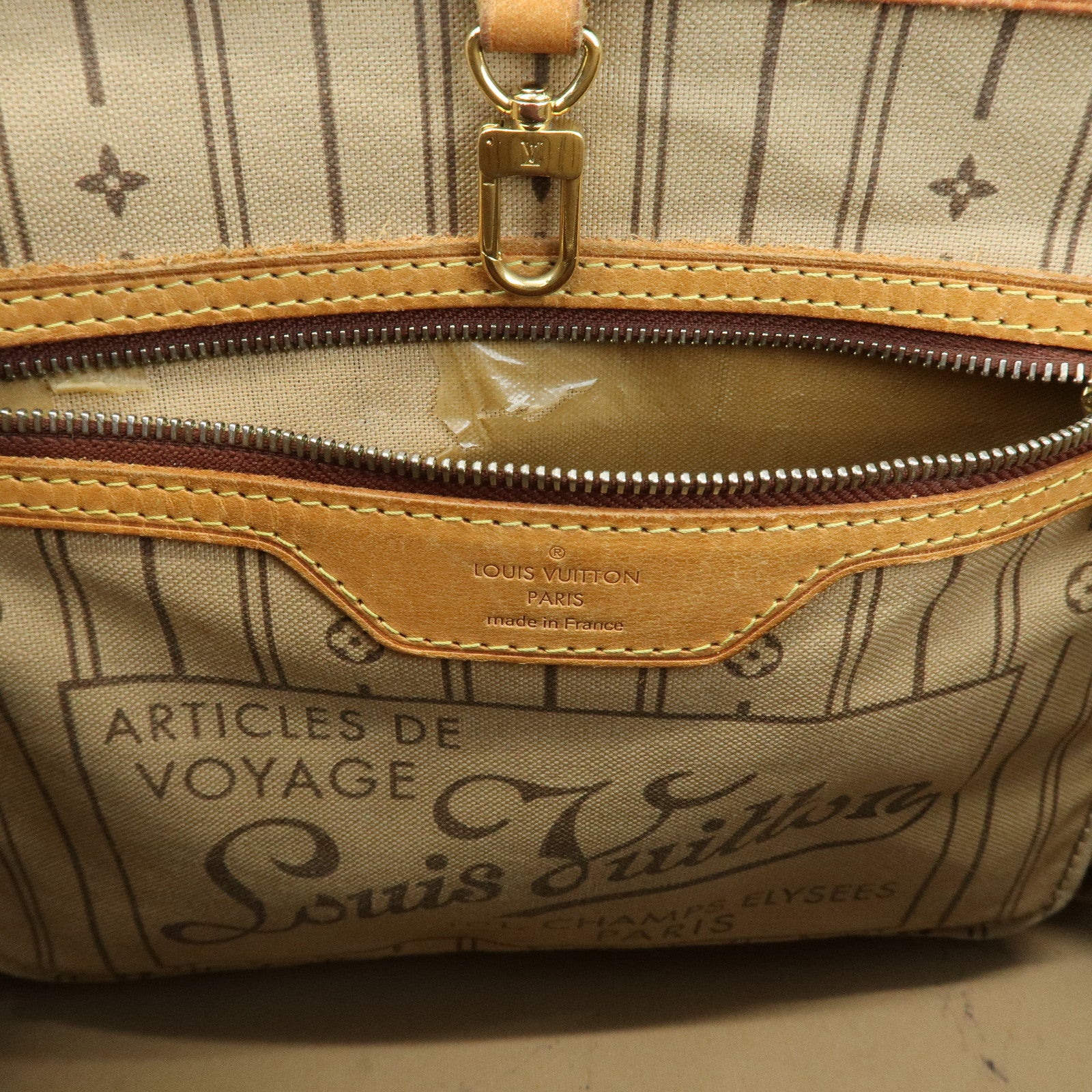 Louis Vuitton Monogram Neverfull PM Tote Bag Hand Bag M40155