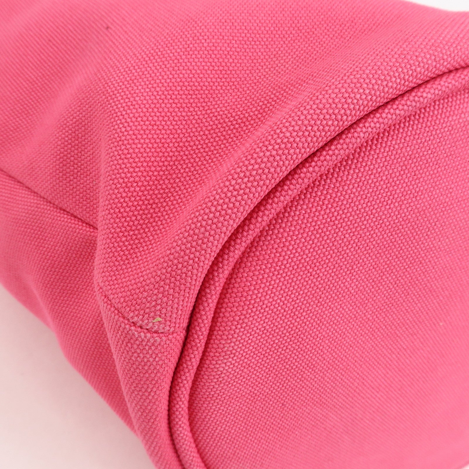 PRADA Canapa Canvas 2Way Bag Tote Bag Shoulder Bag Pink 1BG163