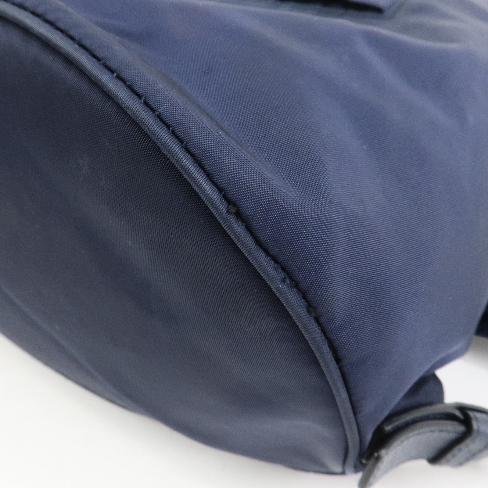 PRADA - Nylon Saffiano Leather Navy BZ0032