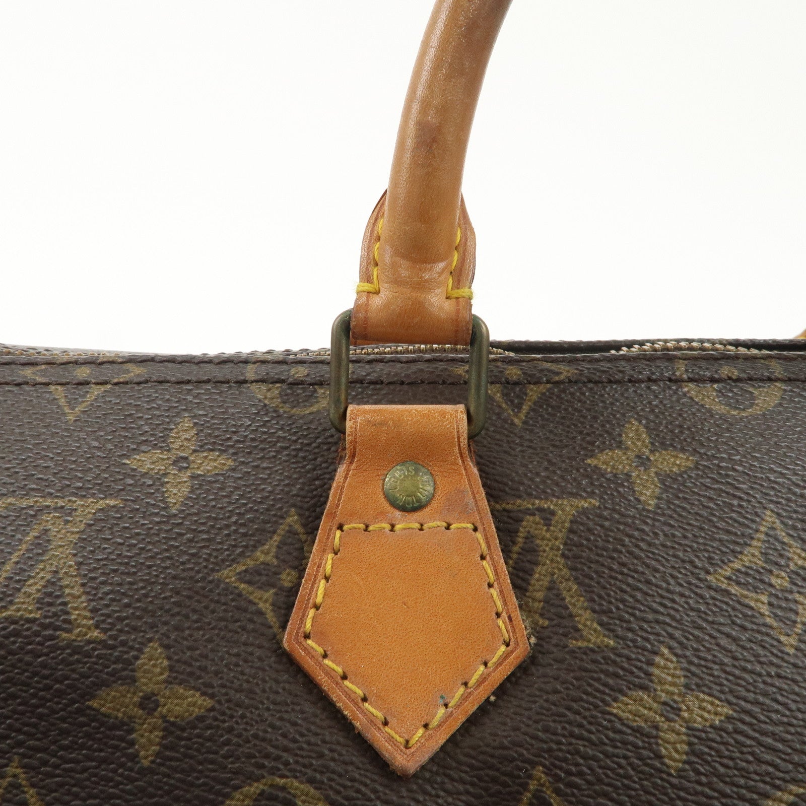 Louis Vuitton Monogram Speedy 35 Hand Bag Boston Bag M41524 Used