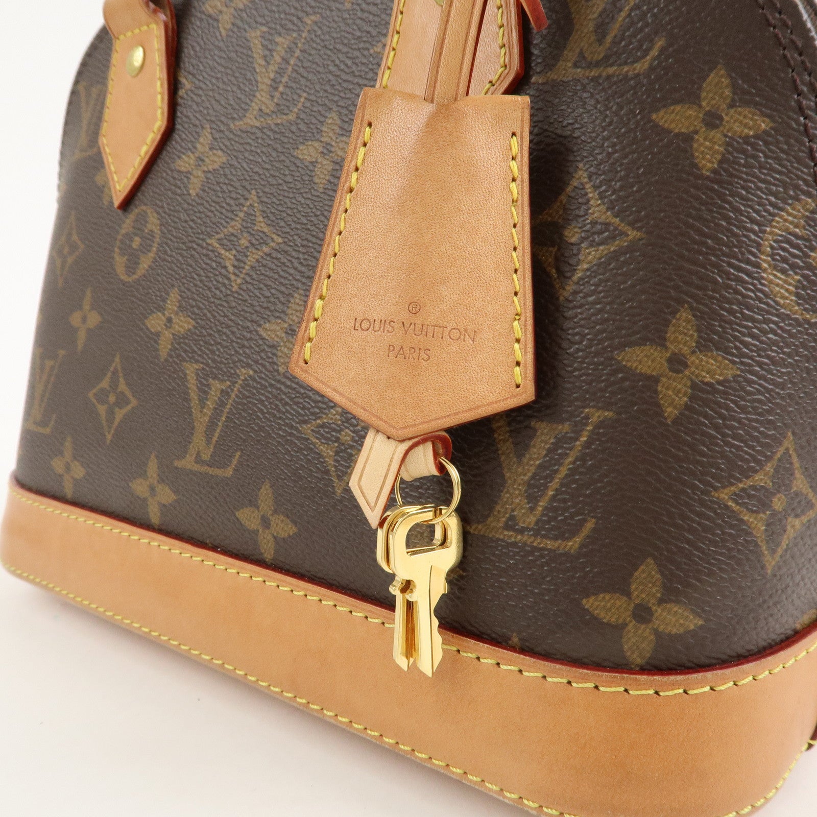 Louis Vuitton Monogram Alma BB 2Way Bag Hand Bag M53152