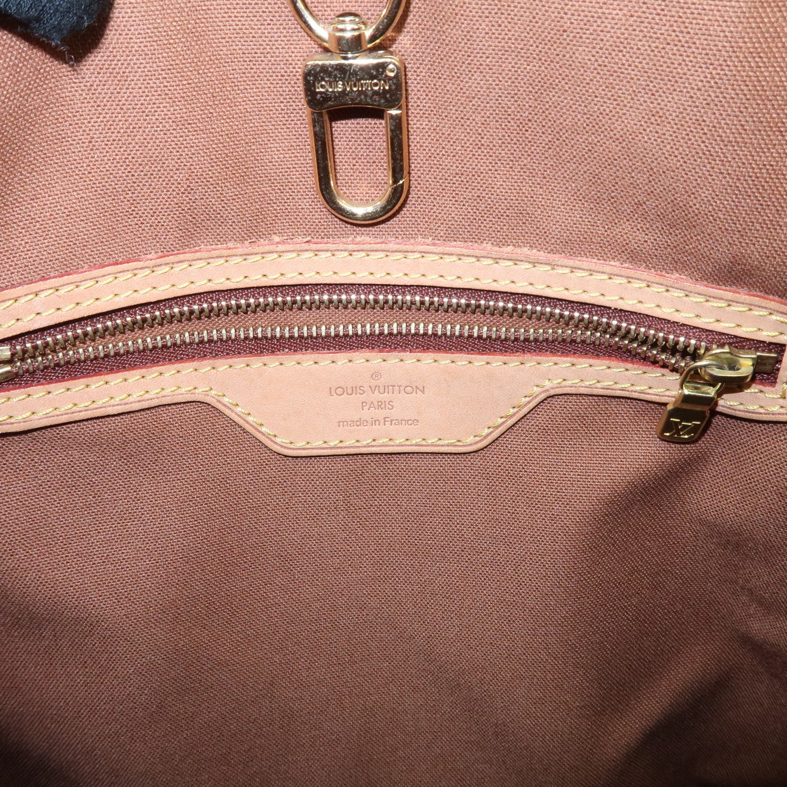 Louis Vuitton Monogram Batignolles Vertical Tote Bag M51153 Used