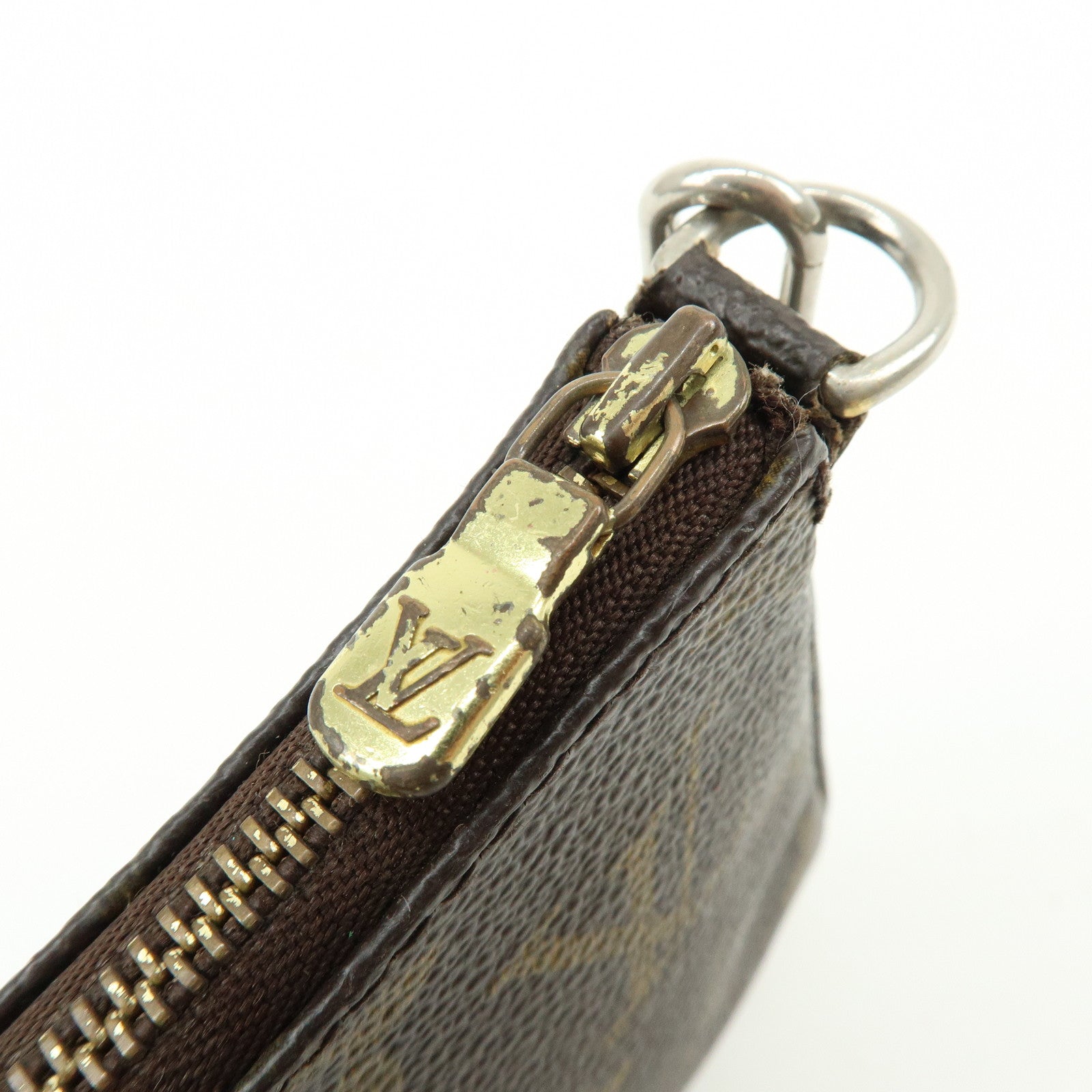 Louis Vuitton Monogram Pochette Accessoires Pouch Hand Bag M51980