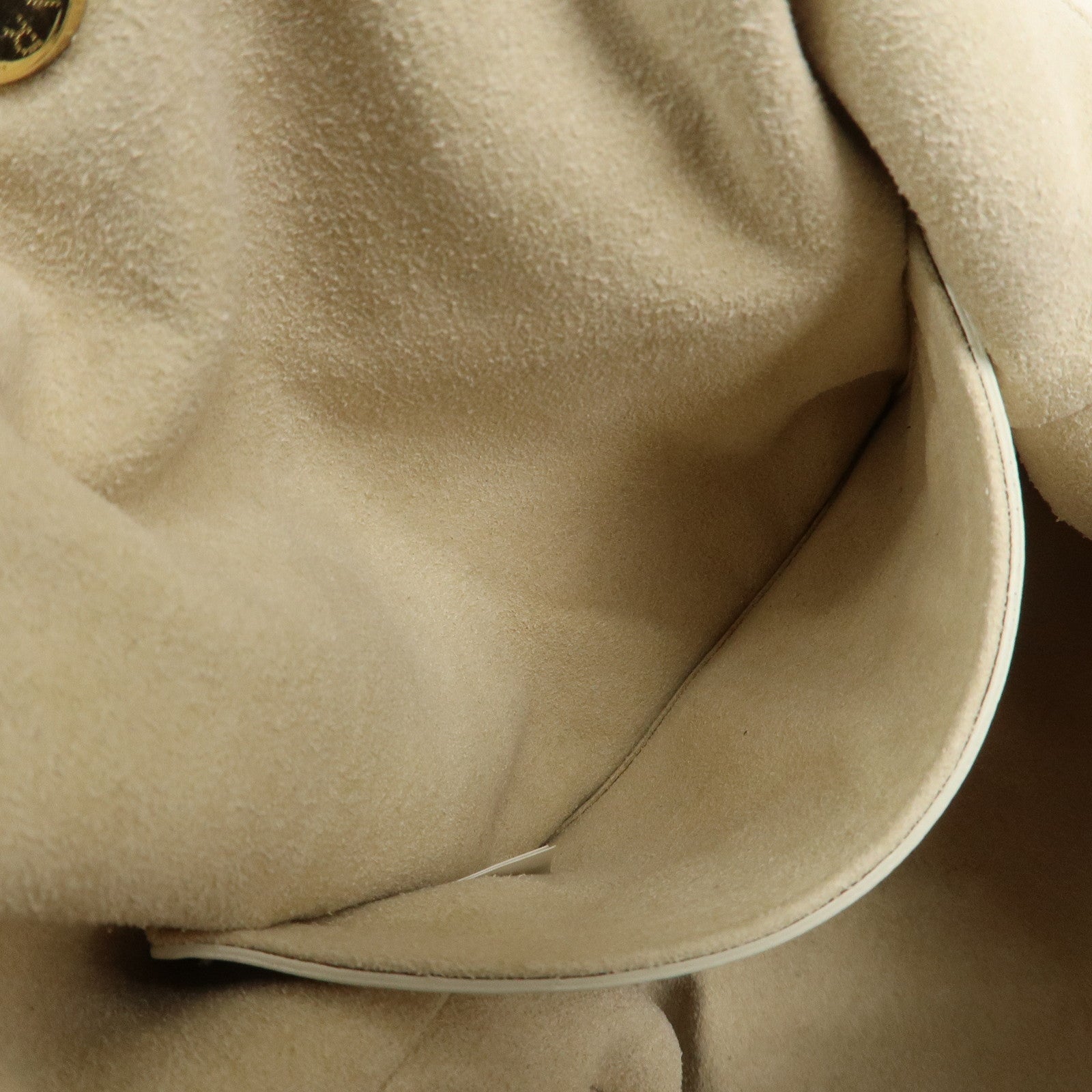 STELLA MCCARTNEY Falabella Cotton 2Way Bag Shoulder Bag Ivory