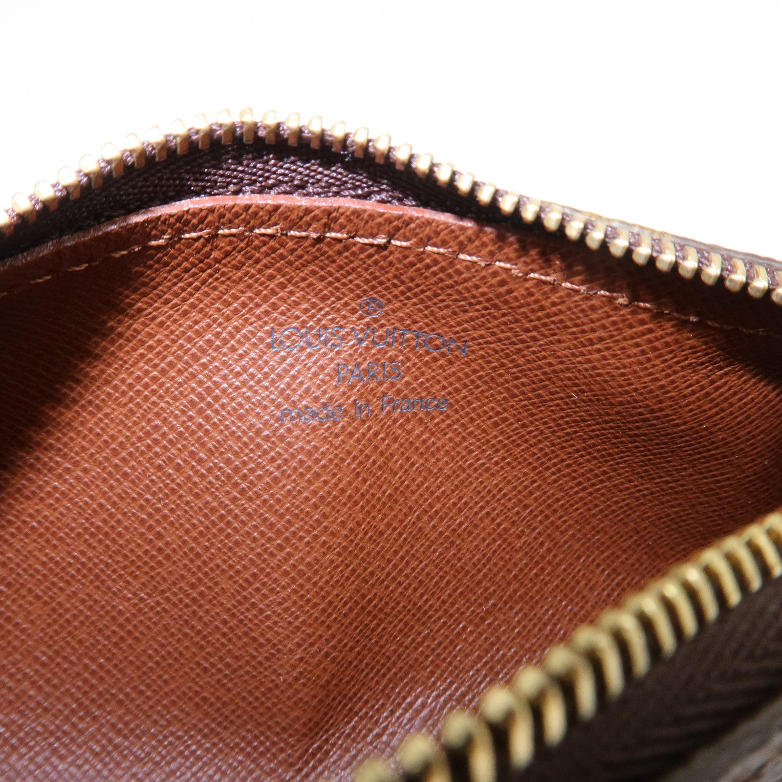 Louis Vuitton Monogram Mini Pouch for Papillon Bag New Style Brown