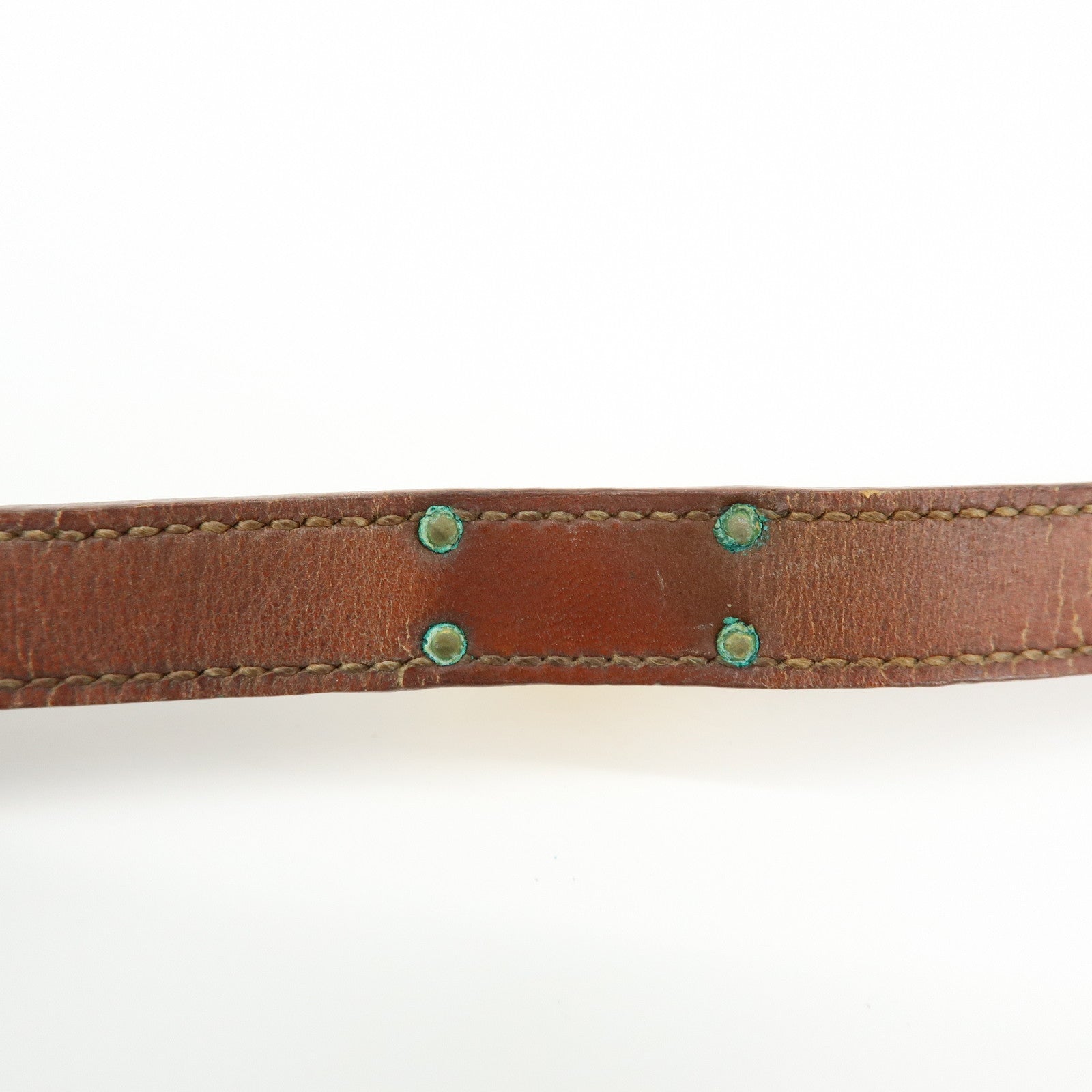 HERMES Vaux Swift Mini Kelly Double Tour Bracelet Brown