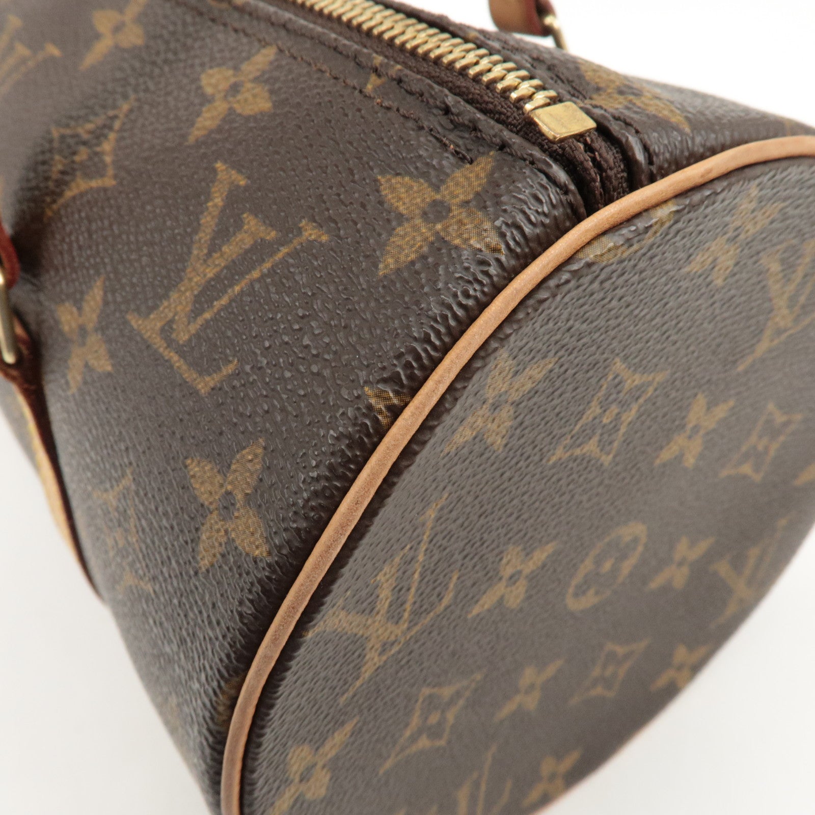 Louis Vuitton Monogram Canvas Leather Papillon 30 Brown M51385 Used