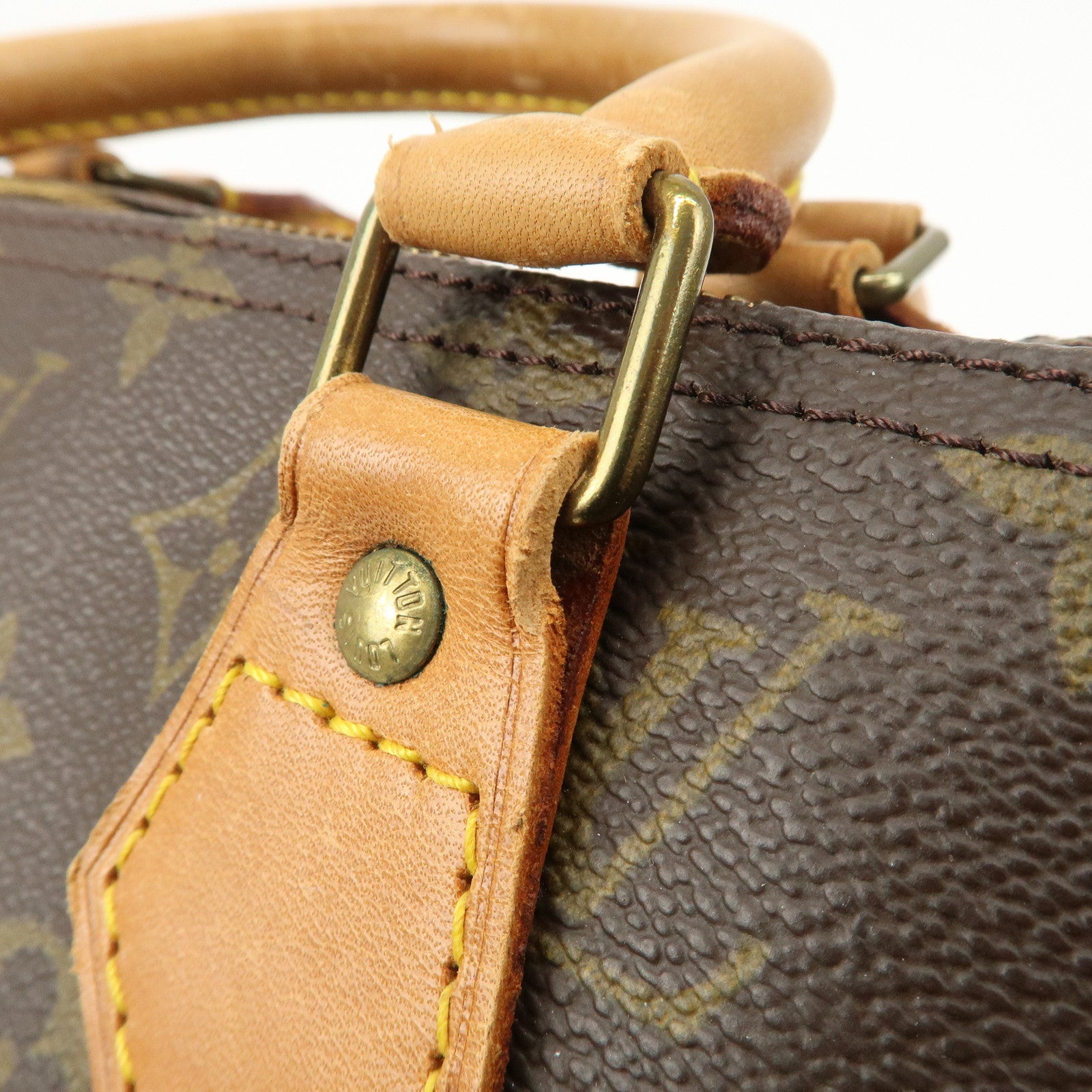 Louis Vuitton Monogram Speedy 40 Hand Bag Boston Bag M41522 Used