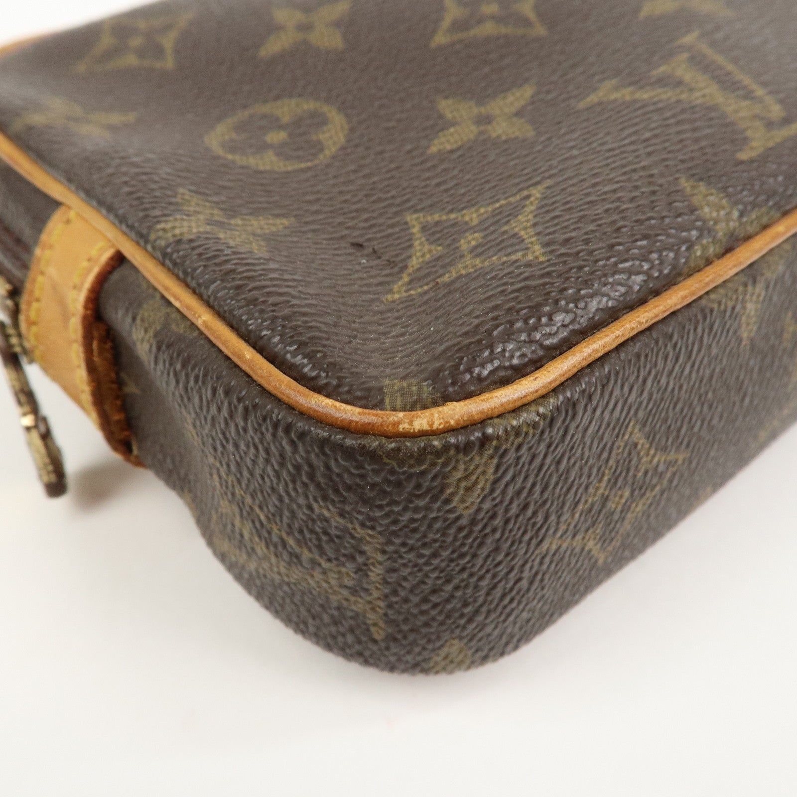 Louis Vuitton Monogram Pochette Marly Bandouliere Bag Brown M51828
