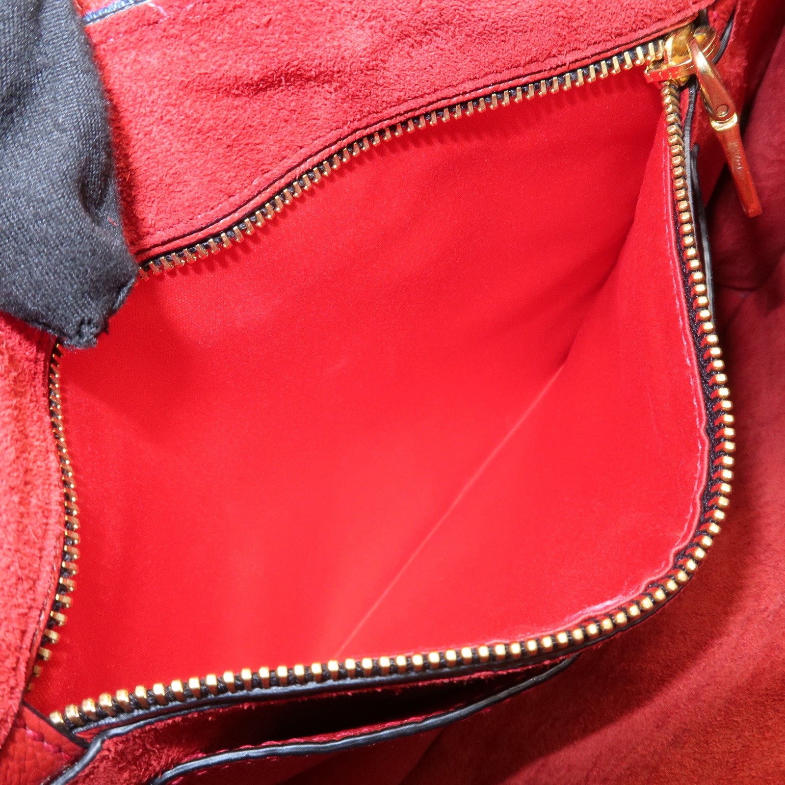 MIU MIU Denim Leather Denim 2Way Bag Hand Bag Shoulder Bag RN1104