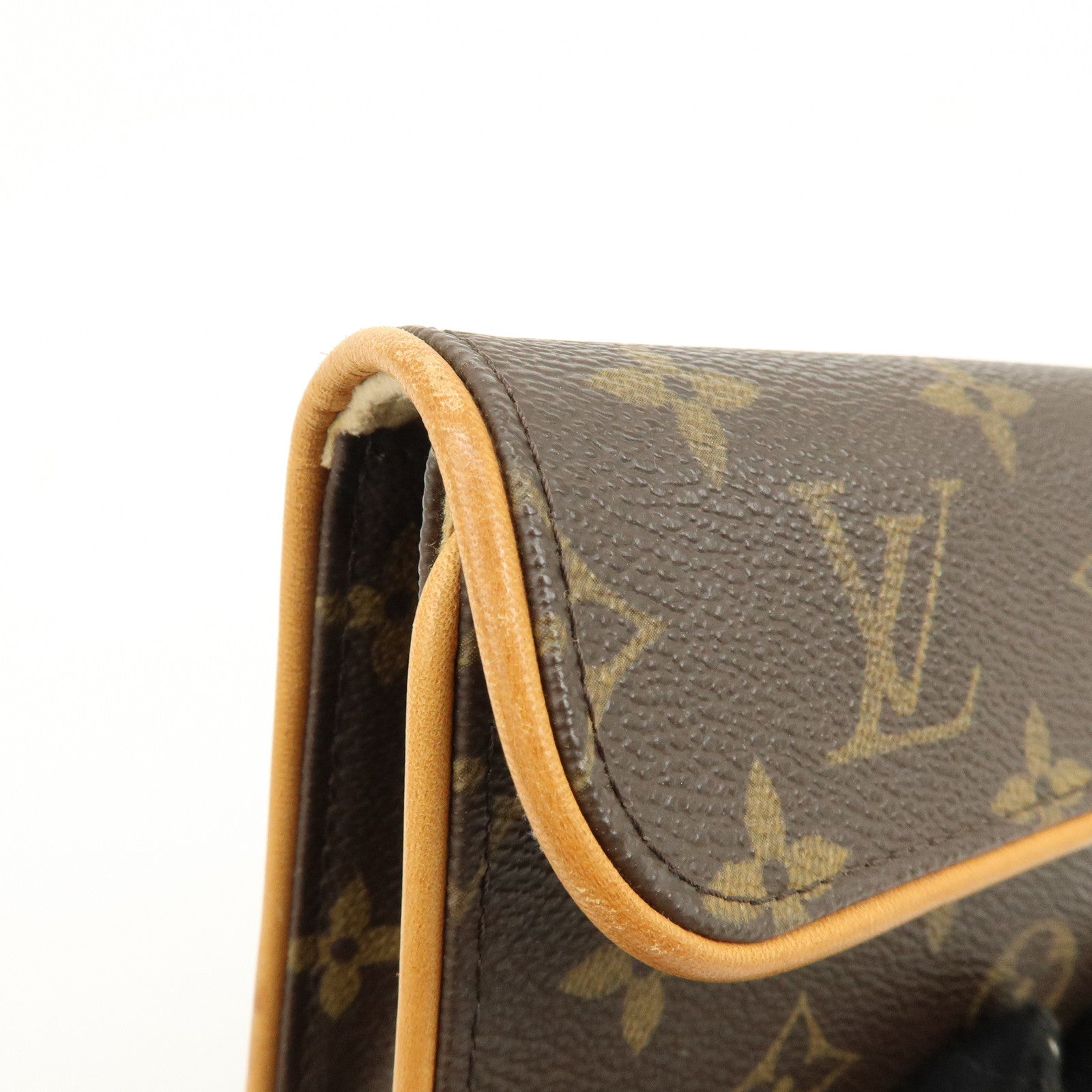 Louis Vuitton Monogram Pochette Florentine Waist Bag Belt M51855