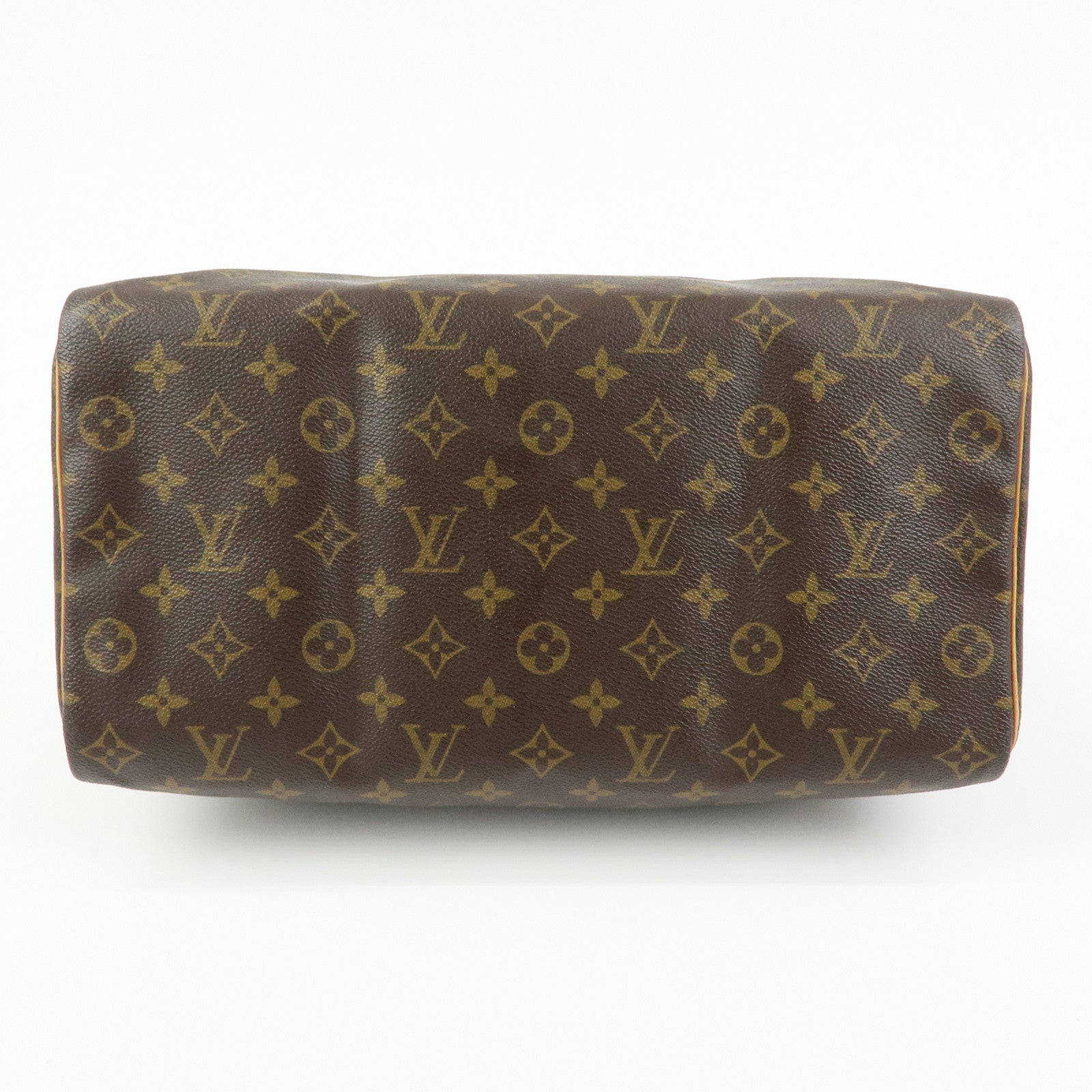 Louis Vuitton Monogram Speedy 35 Boston Bag Hand Bag Brown M41524