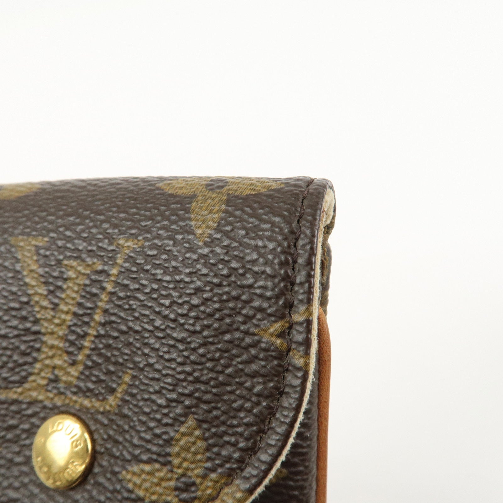 Louis Vuitton Monogram Etui Telefonne MM Phone Case Brown M66546