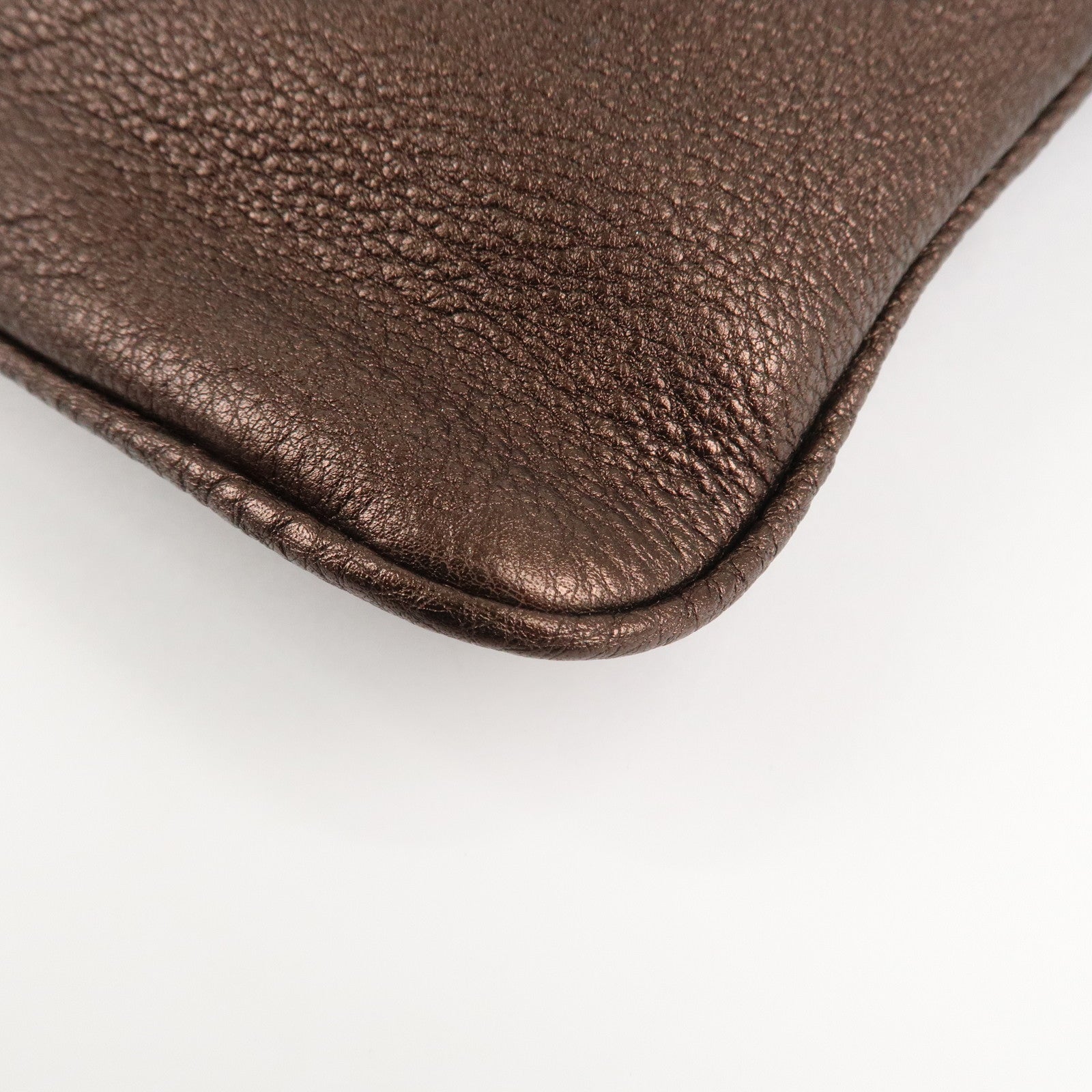 LOEWE Senda Leather Shoulder Bag Shoulder Bag Crossbody Bag Brown Used