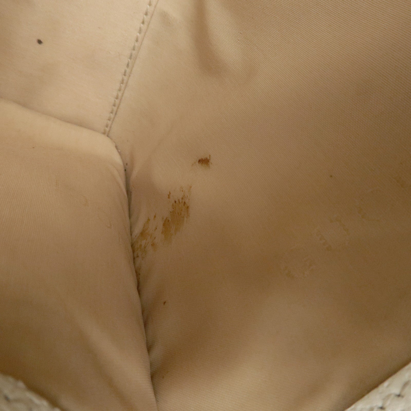 GUCCI Jackie Leather Shoulder Bag Hand Bag Ivory Silver HDW Used