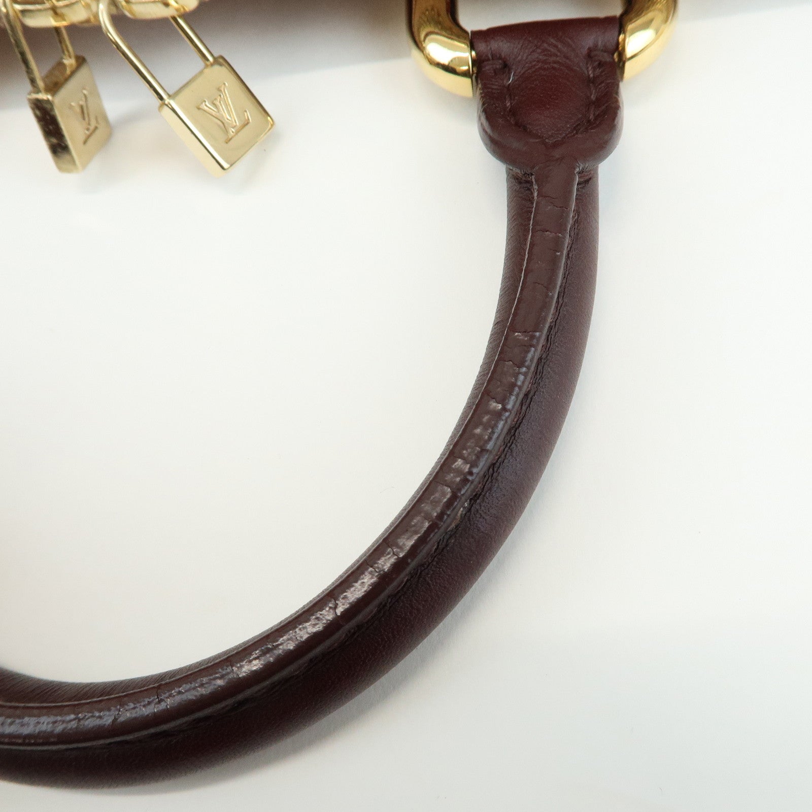 Louis Vuitton Monogram Mini Armaron Hand Bag Cerise M92207