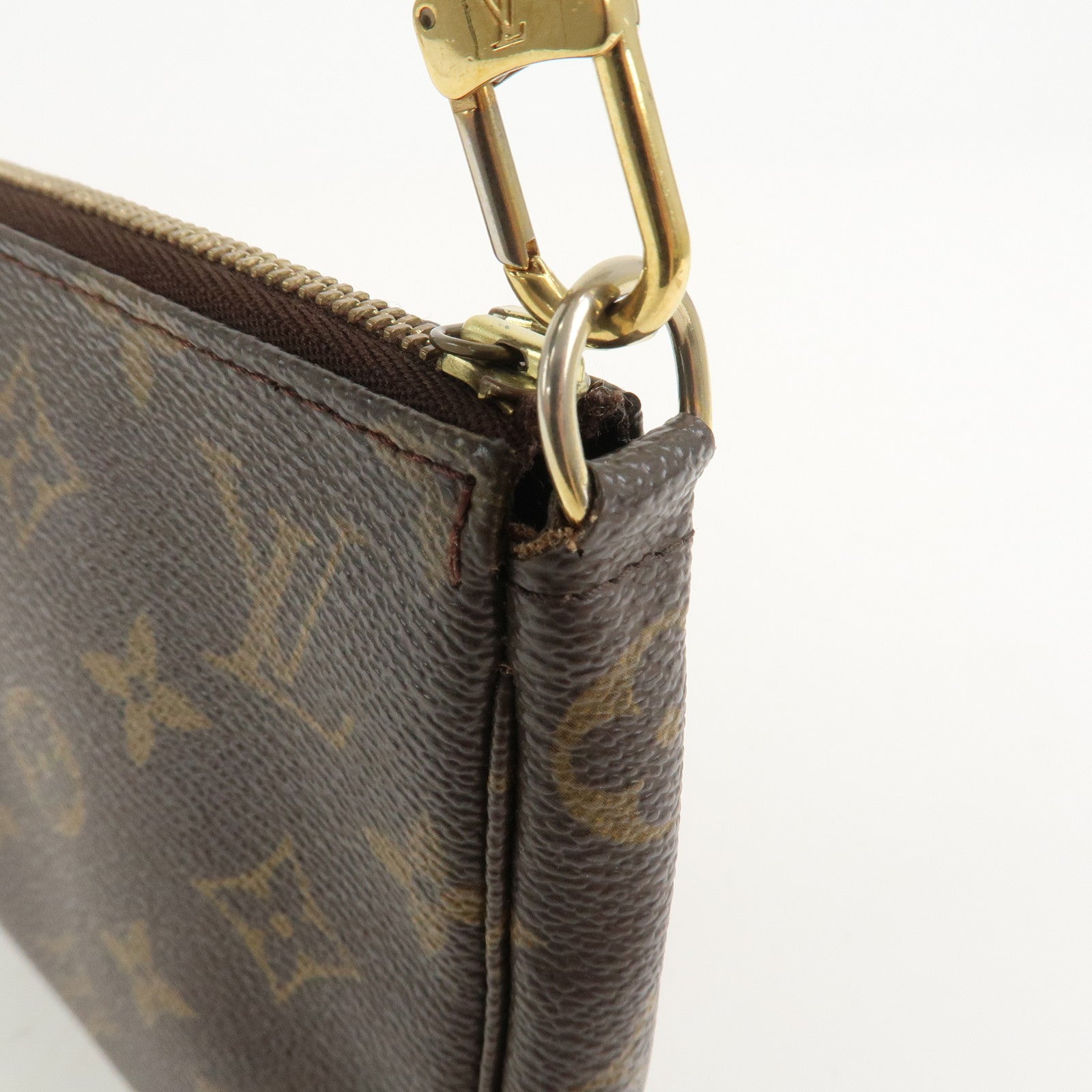 Louis Vuitton Monogram Pochette Accessoires Pouch Hand Bag M51980